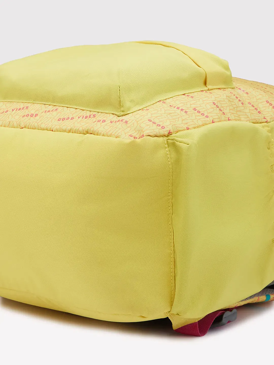 Caprese Zoe X-Large Yellow Laptop Backpack