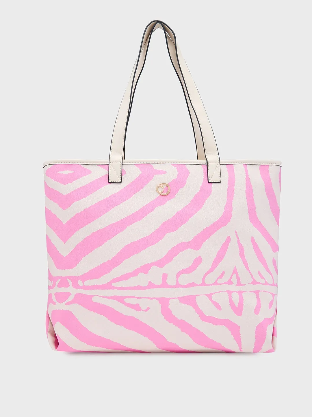 Caprese Zuzu Large Cream Tote Bag