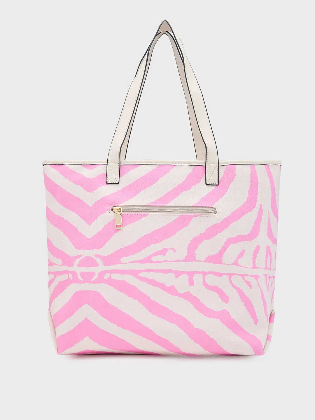 Caprese Zuzu Large Cream Tote Bag