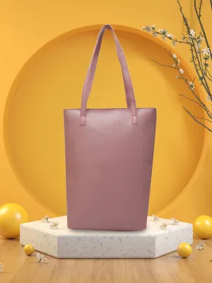 Caprese Zyla Large Dusky Pink Tote Bag