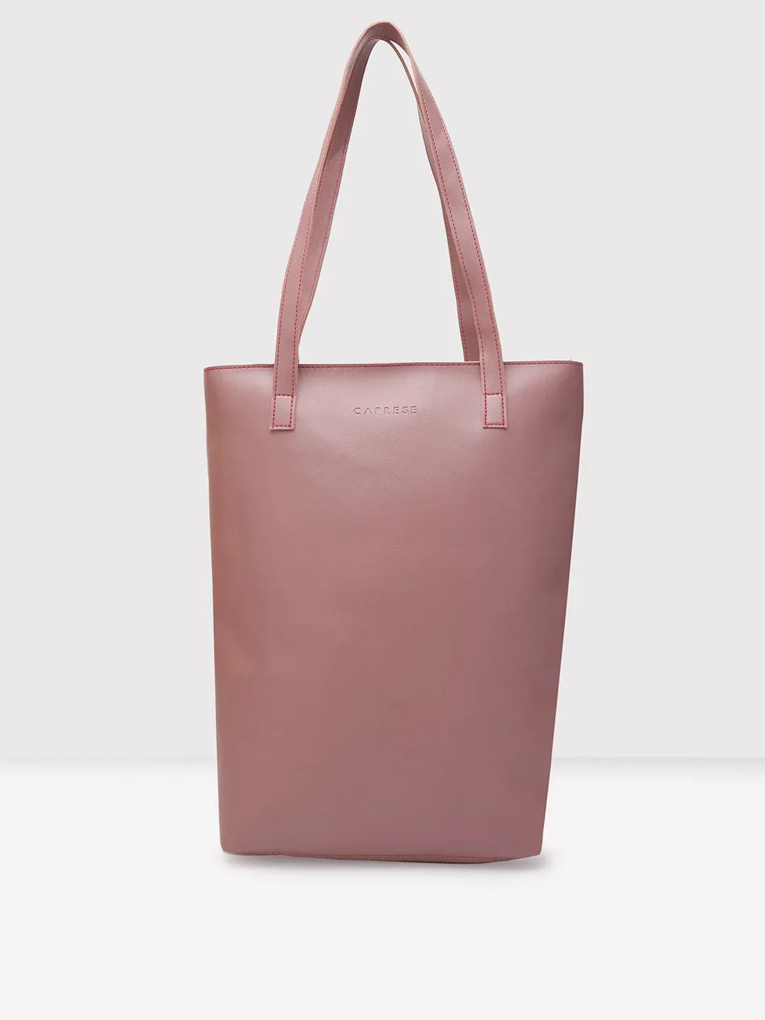 Caprese Zyla Large Dusky Pink Tote Bag