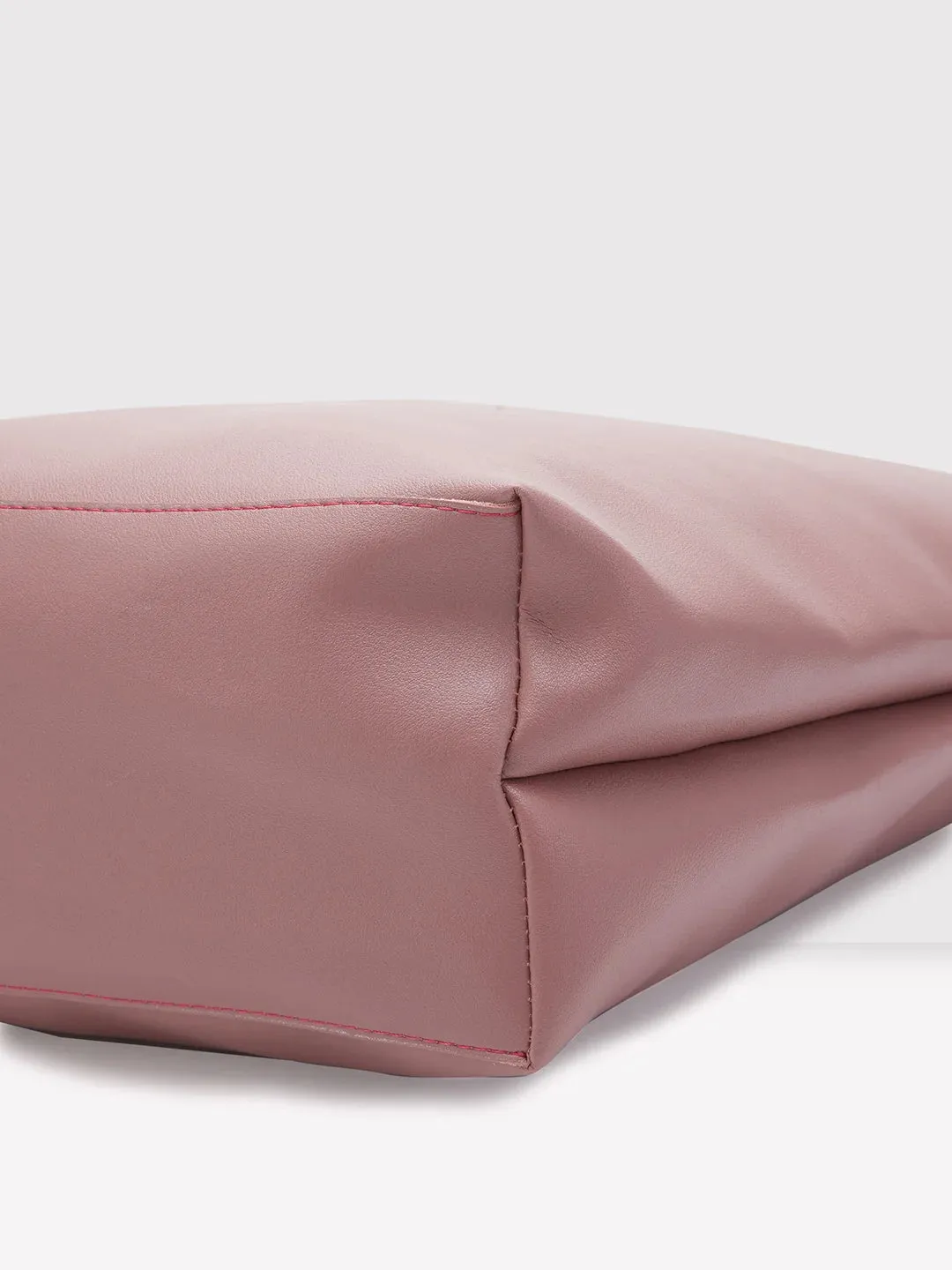 Caprese Zyla Large Dusky Pink Tote Bag
