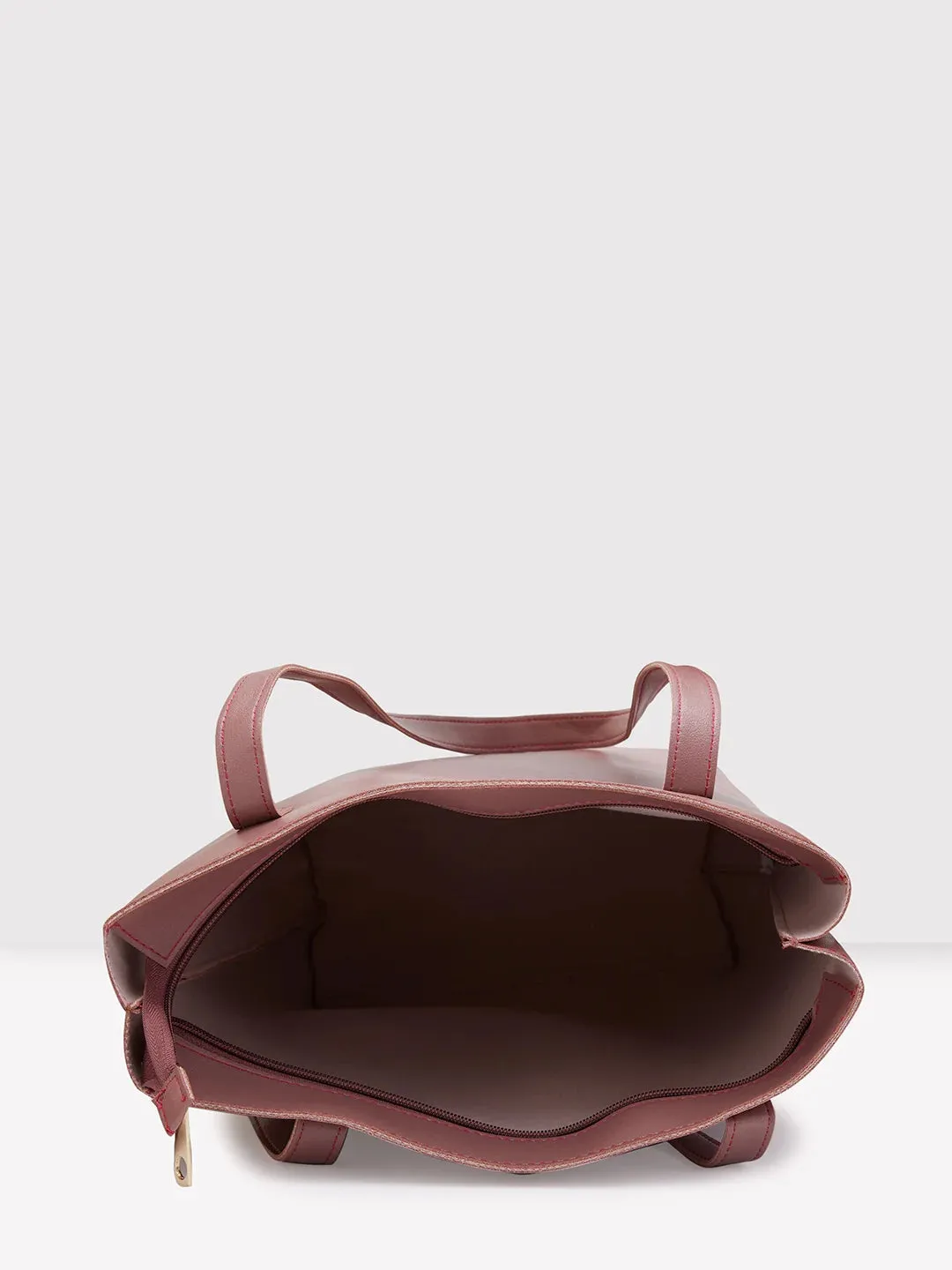 Caprese Zyla Large Dusky Pink Tote Bag