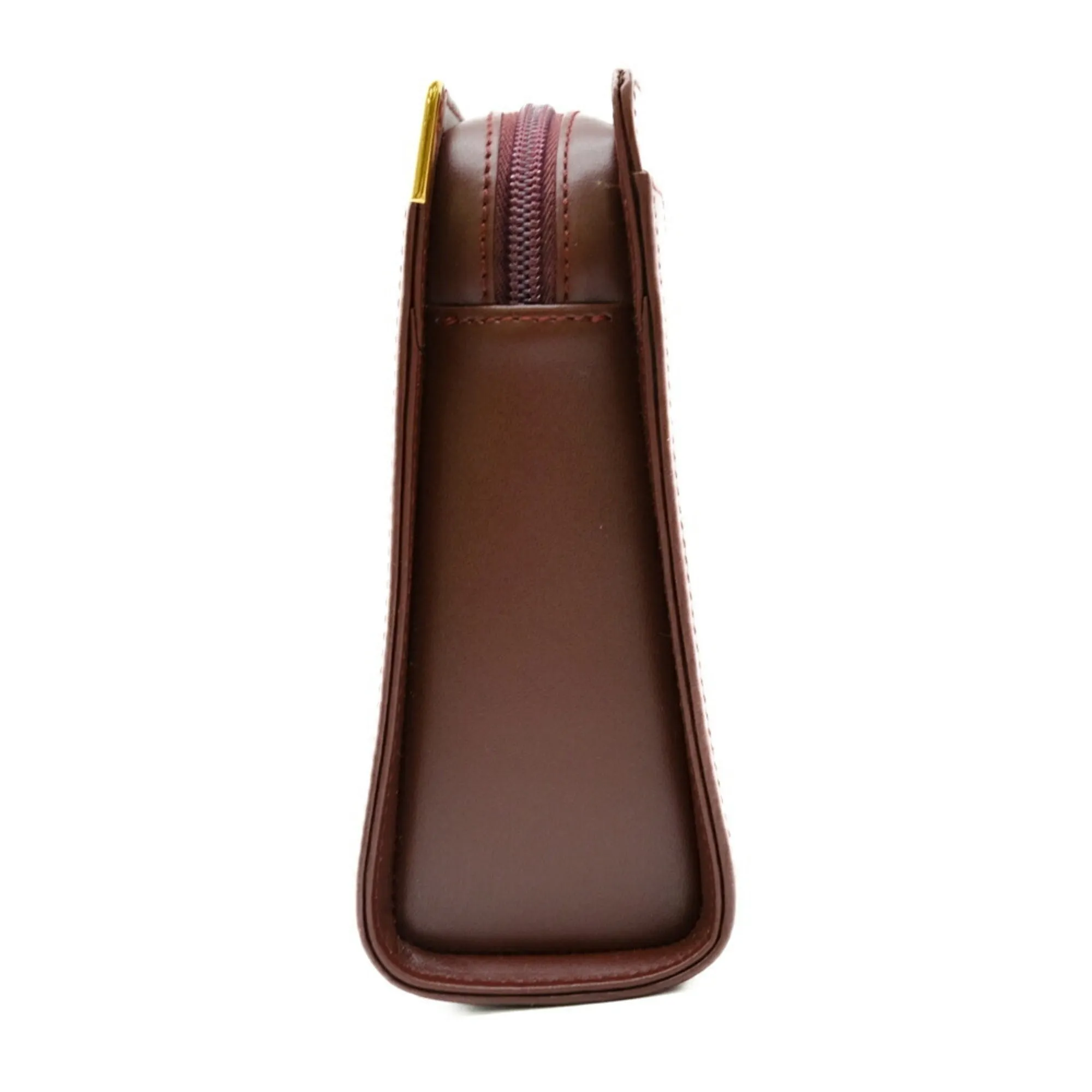 Cartier  Color Leather Clutch Bag (Pre-Owned)