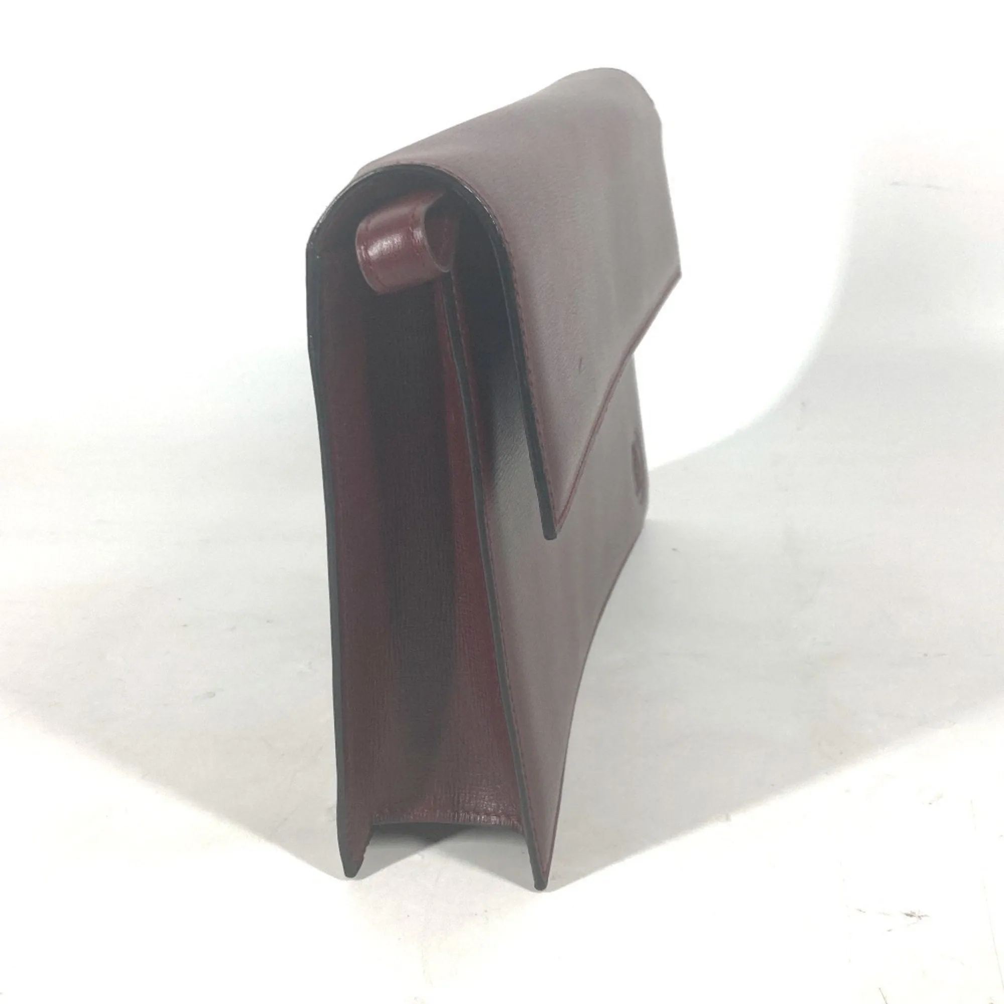 Cartier Leather Clutch Bag (Pre-Owned)