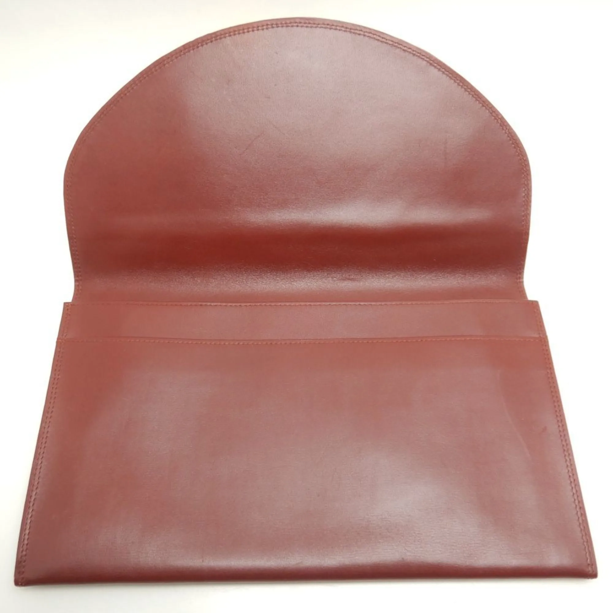 Cartier Leather Clutch Bag (Pre-Owned)