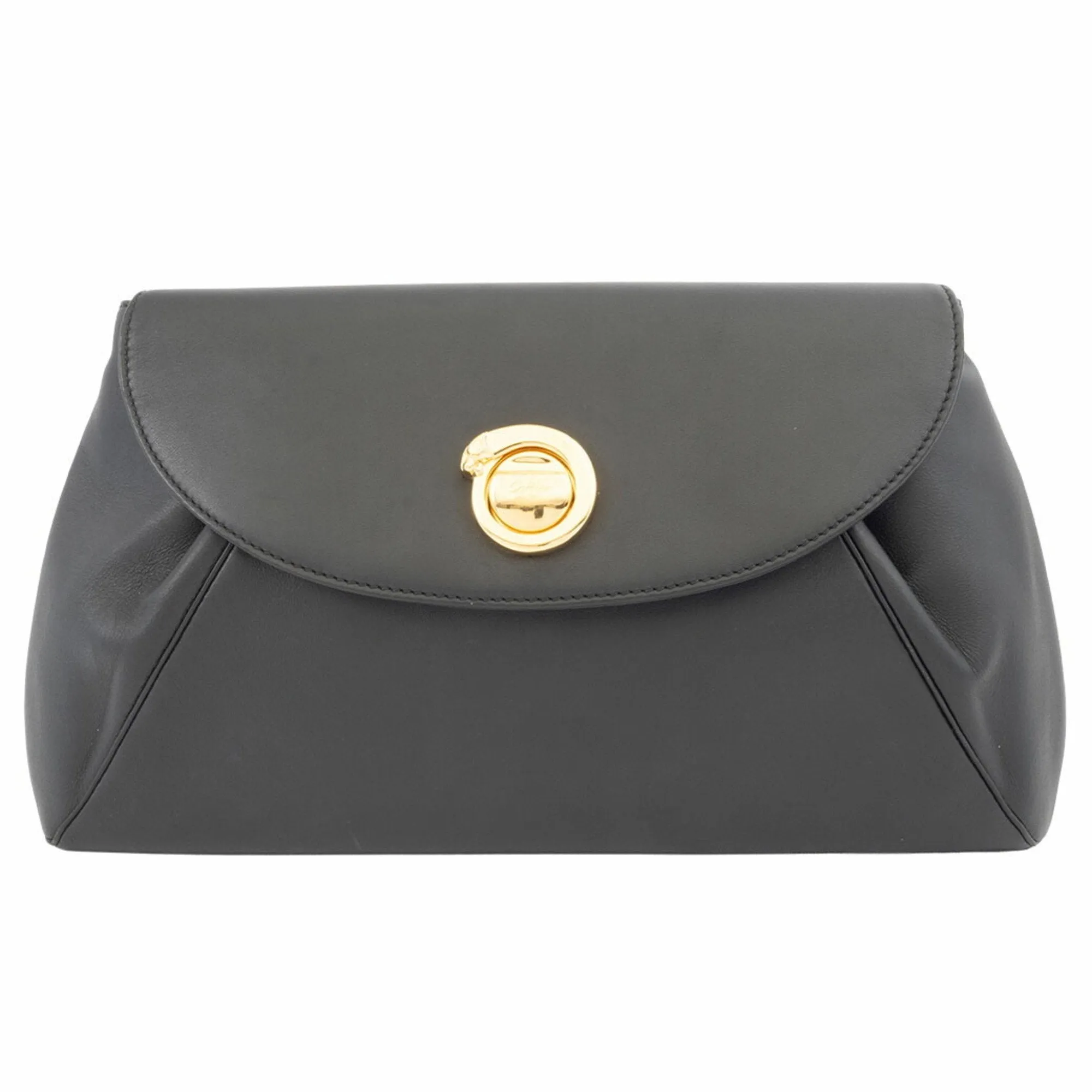 Cartier Leather Clutch Bag (Pre-Owned)