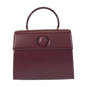 Cartier Leather Handbag (Pre-Owned)