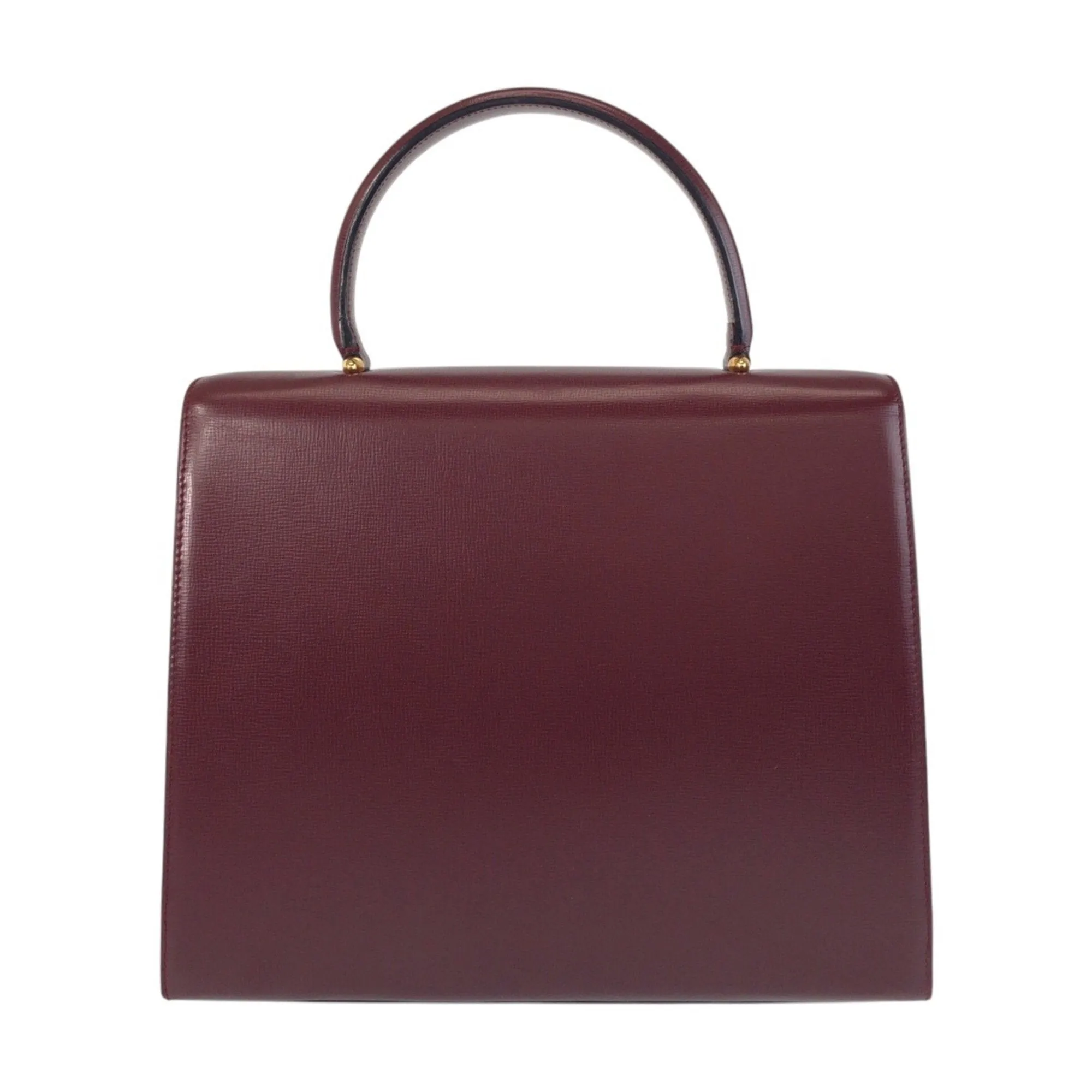 Cartier Leather Handbag (Pre-Owned)