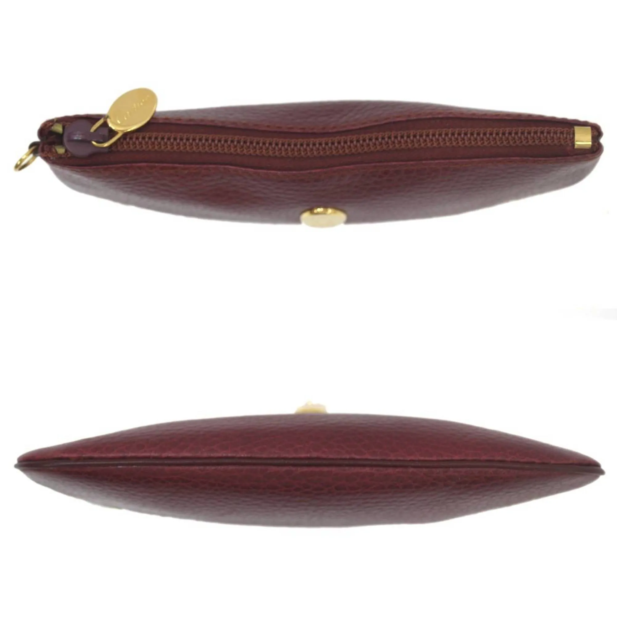 Cartier Must De Cartier Leather Clutch Bag (Pre-Owned)