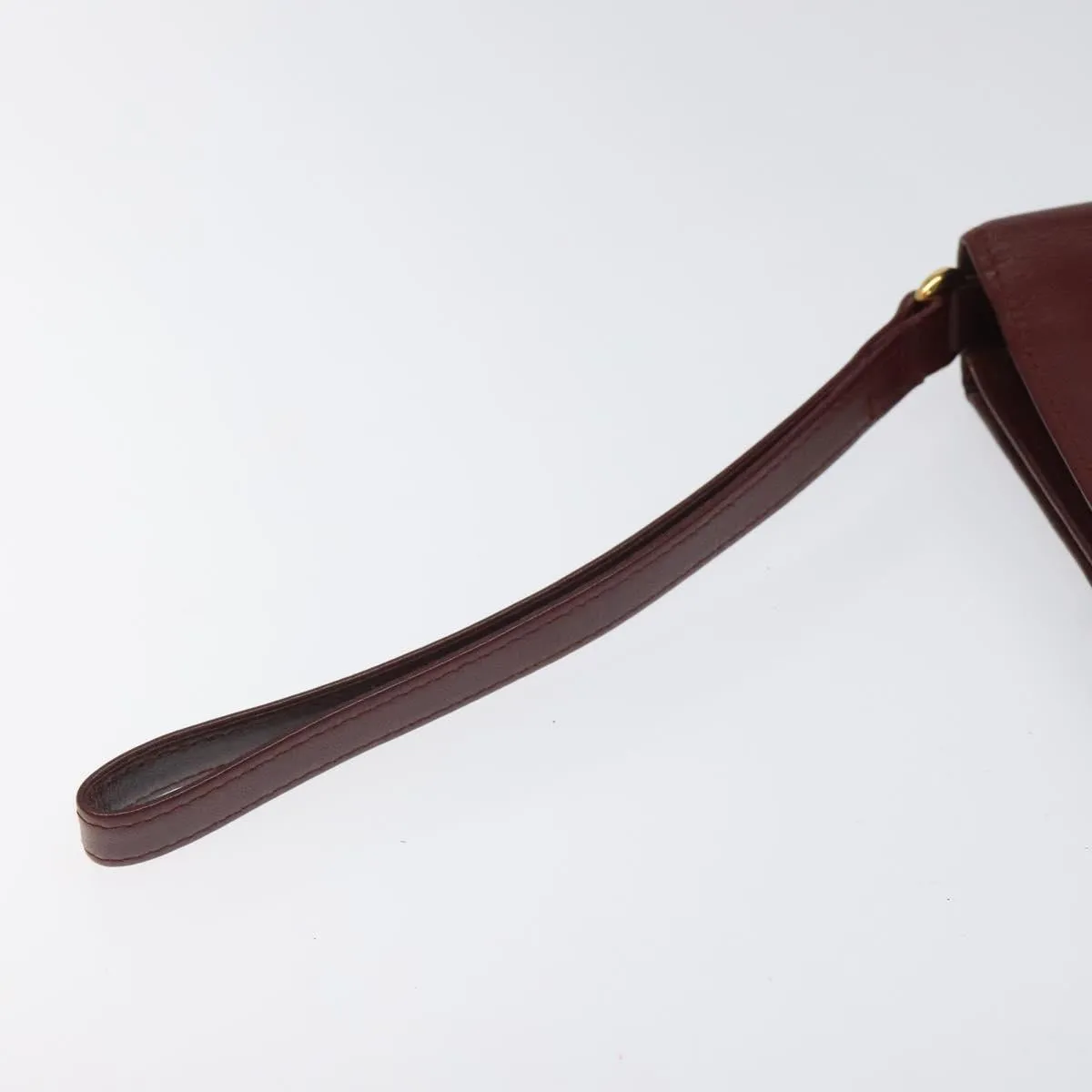 Cartier Must De Cartier Leather Clutch Bag (Pre-Owned)