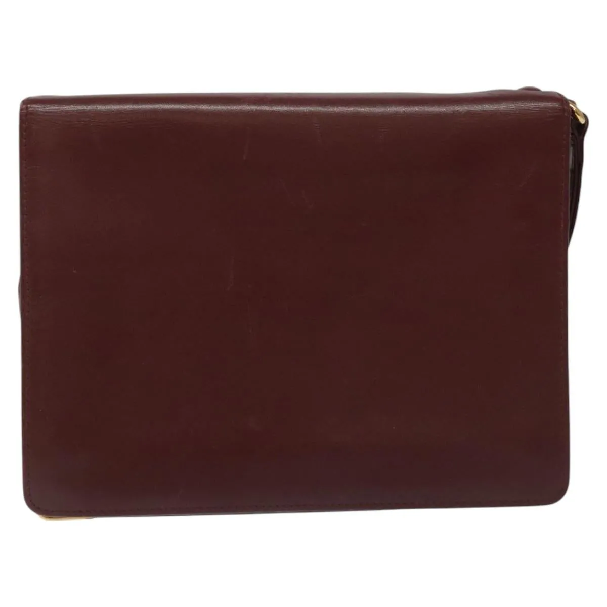 Cartier Must De Cartier Leather Clutch Bag (Pre-Owned)