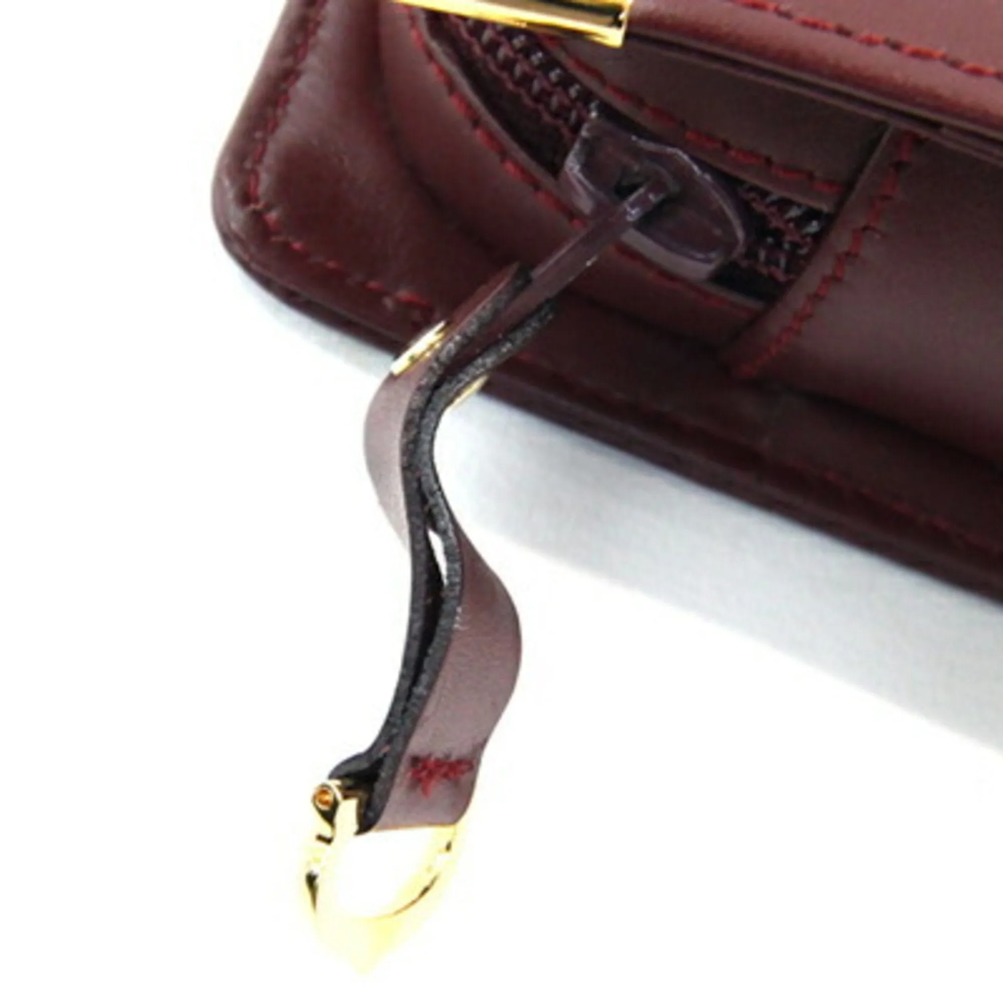Cartier Must De Cartier Leather Clutch Bag (Pre-Owned)