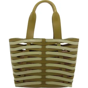 Cecil Womens Unlined Leather Tote Handbag