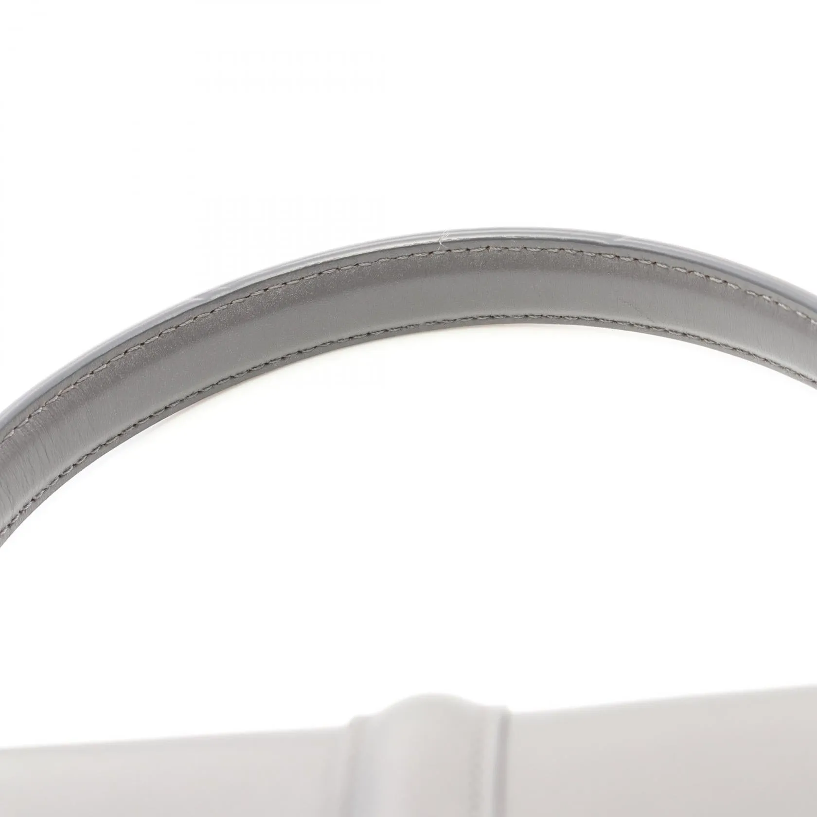 Celine 16 Medium Leather Handbag Gray