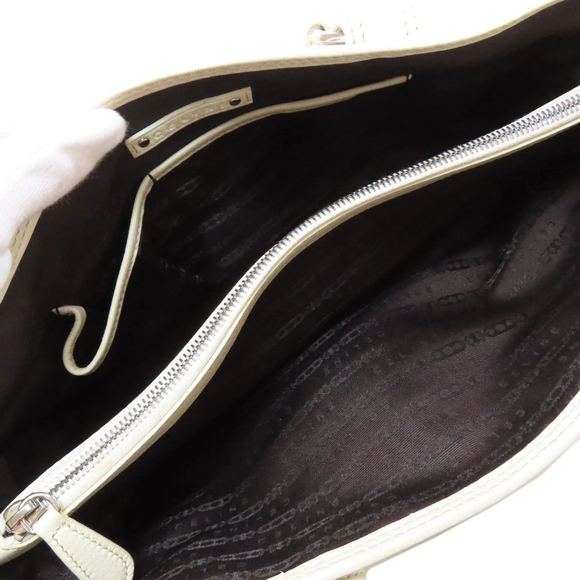 Celine blue Canvas Leather Handbag (Pre-Owned)