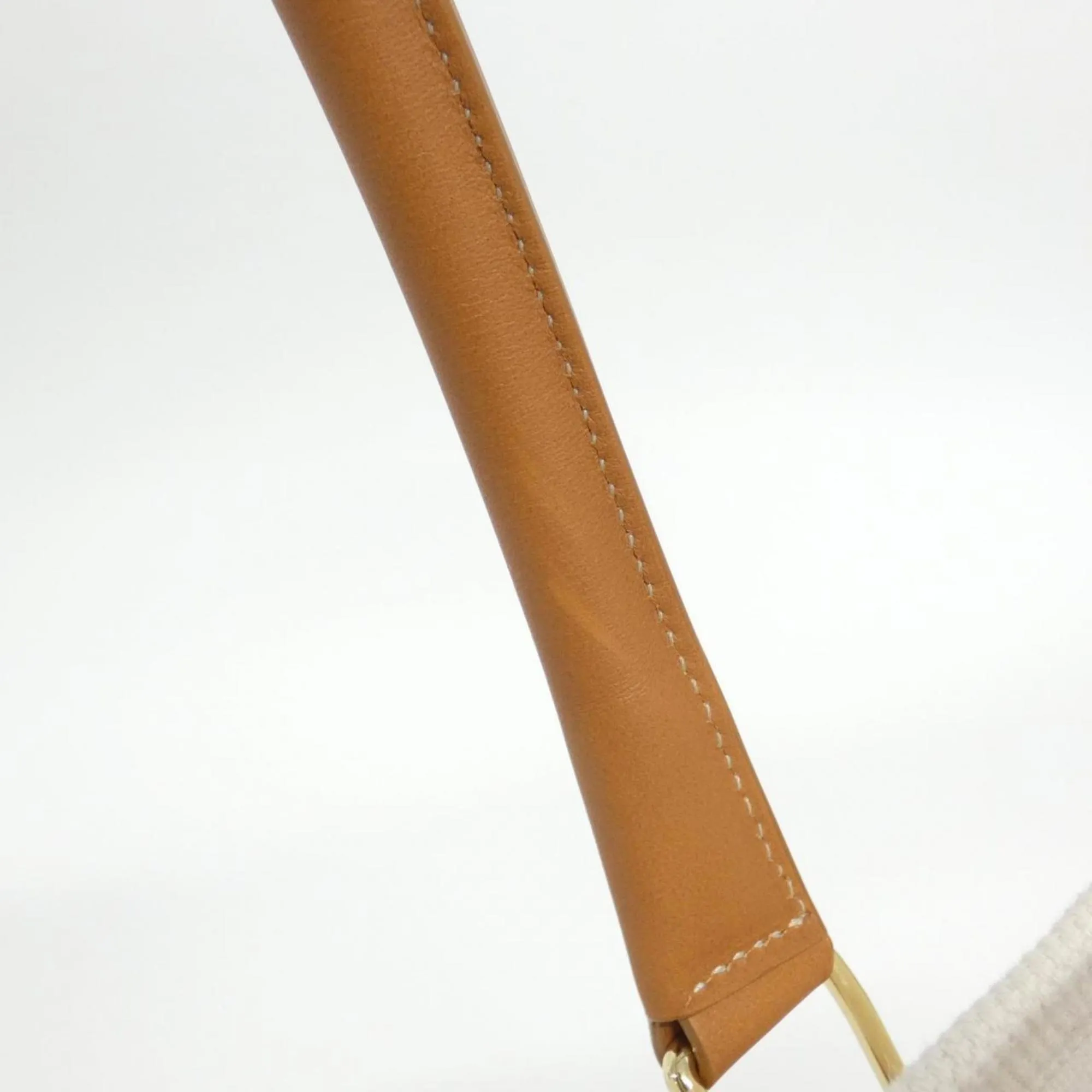 Celine Cabas Canvas Leather Handbag (Pre-Owned)