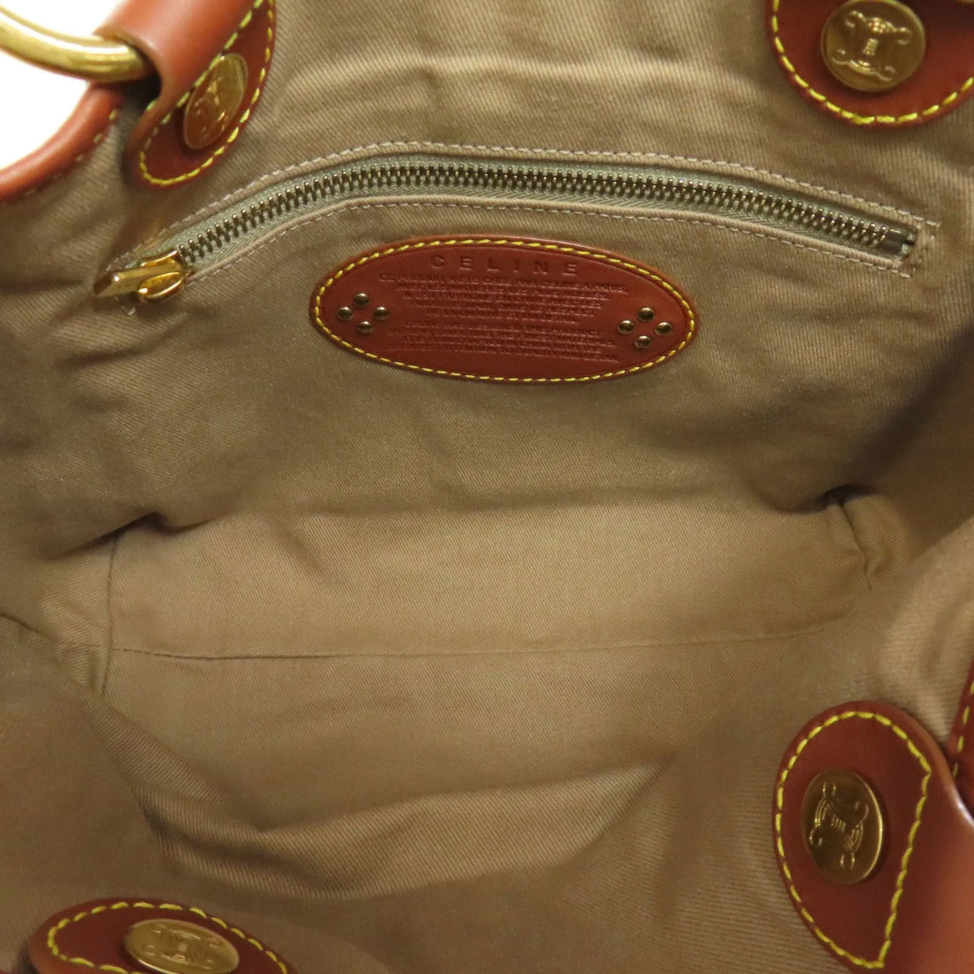 Celine Canvas Handbag (Pre-Owned)