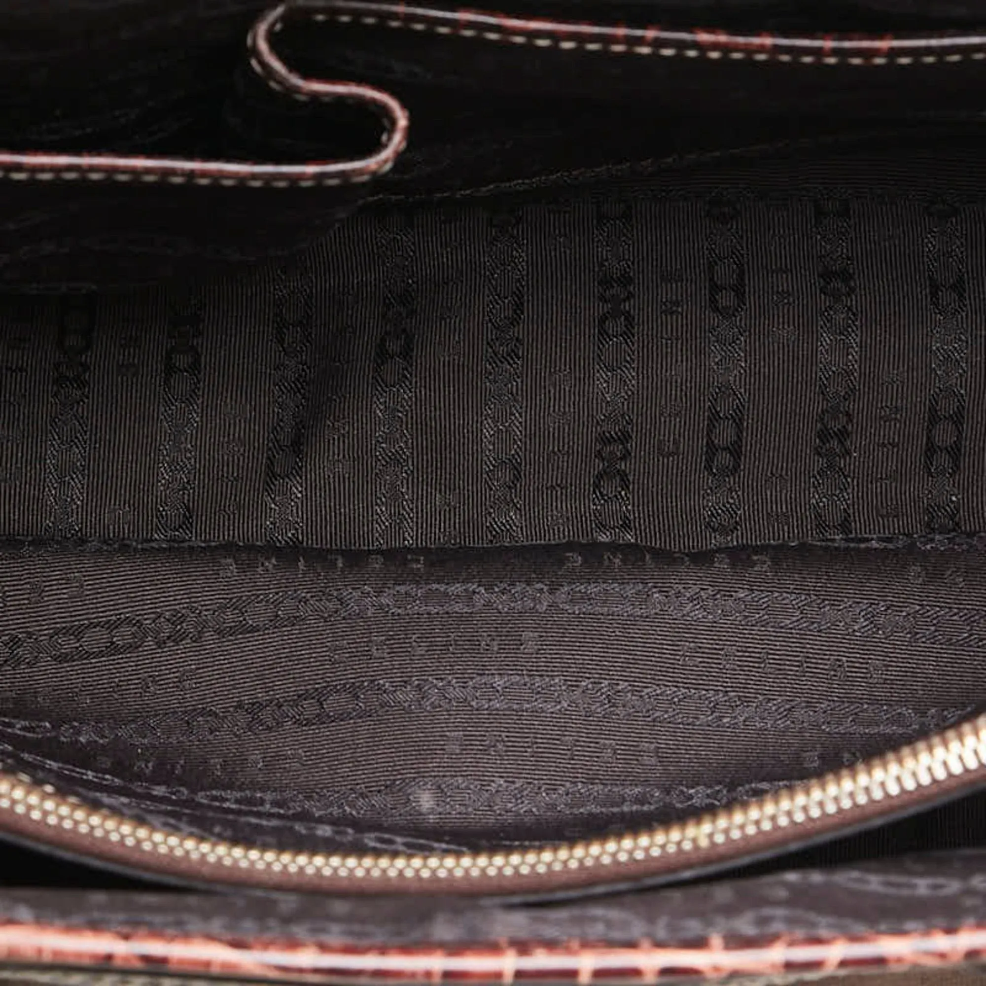 Celine Canvas Leather Handbag (Pre-Owned)