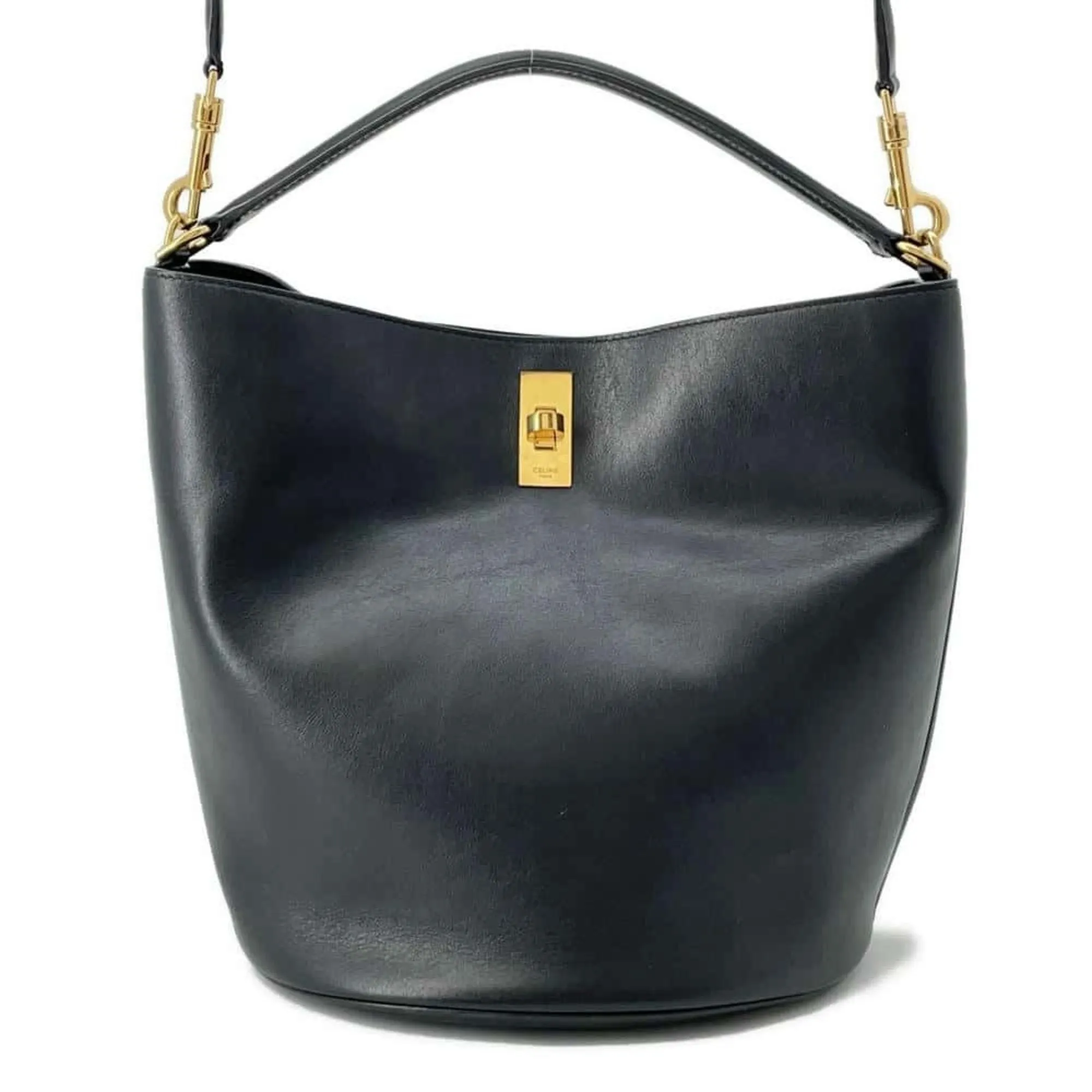 Celine Leather Handbag (Pre-Owned)