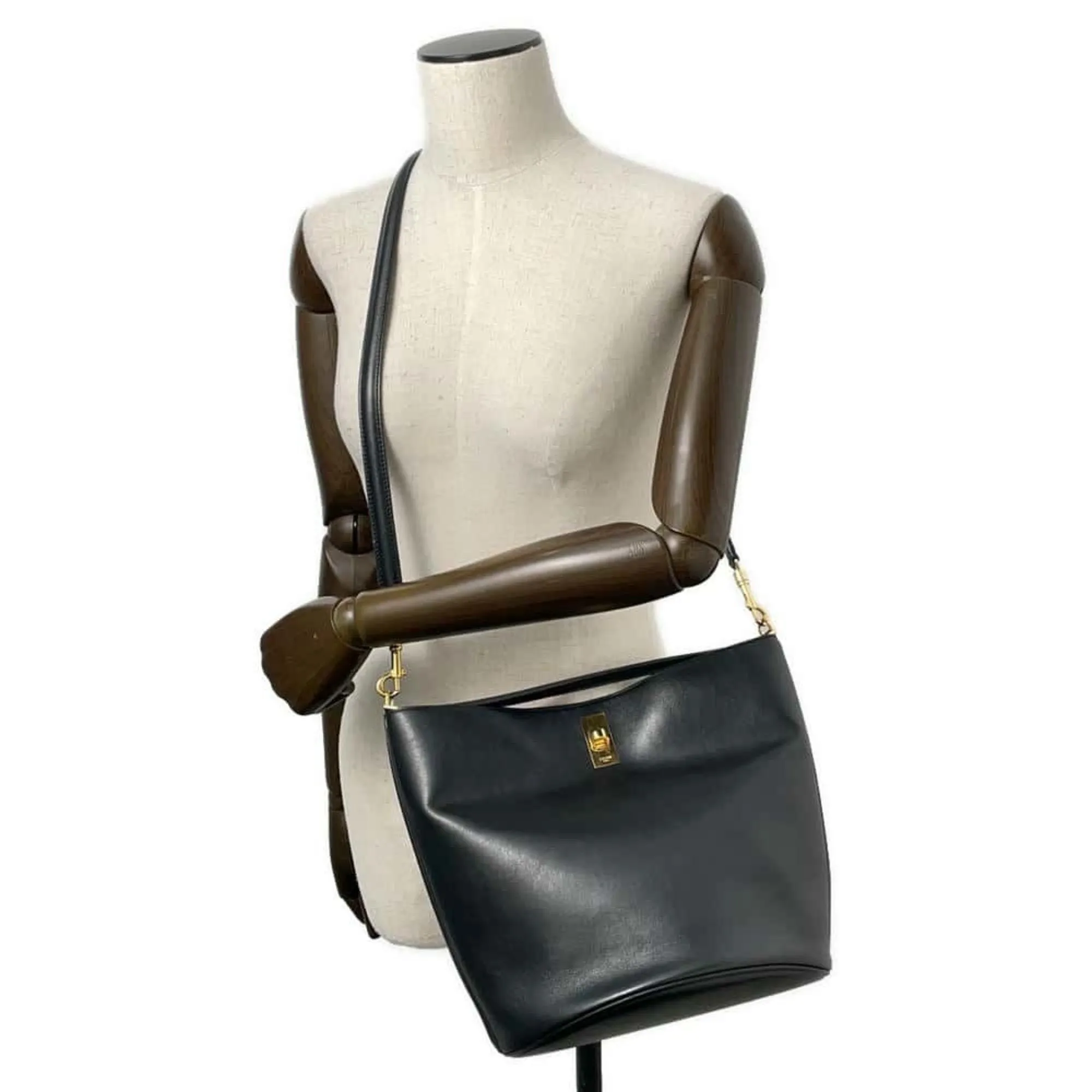 Celine Leather Handbag (Pre-Owned)