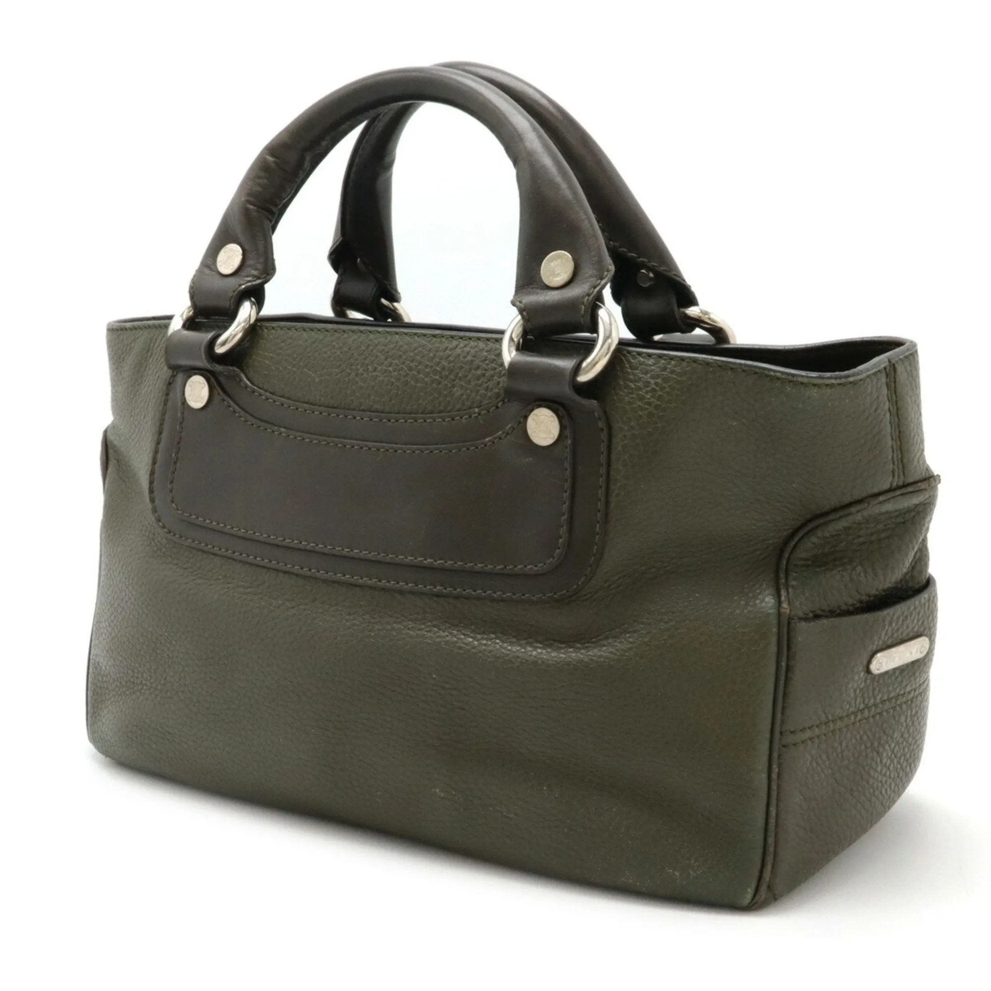 Celine Leather Handbag (Pre-Owned)