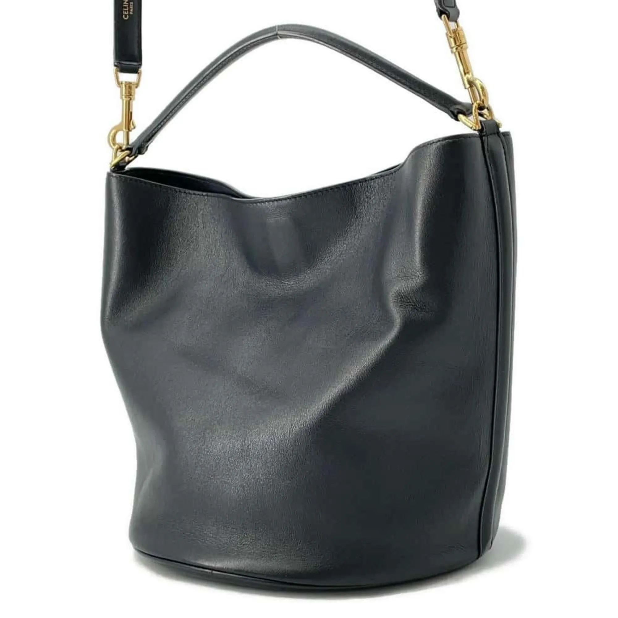 Celine Leather Handbag (Pre-Owned)