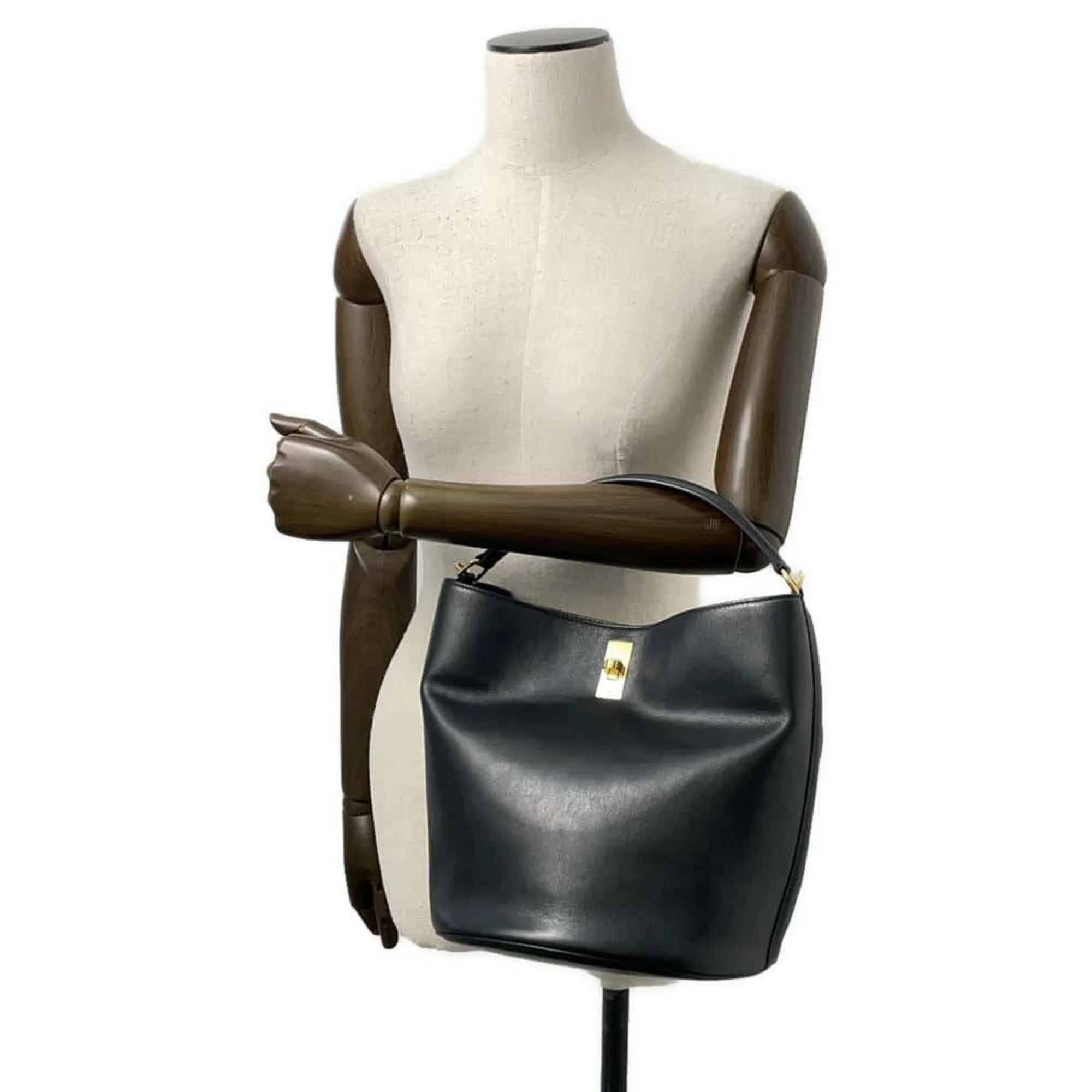 Celine Leather Handbag (Pre-Owned)
