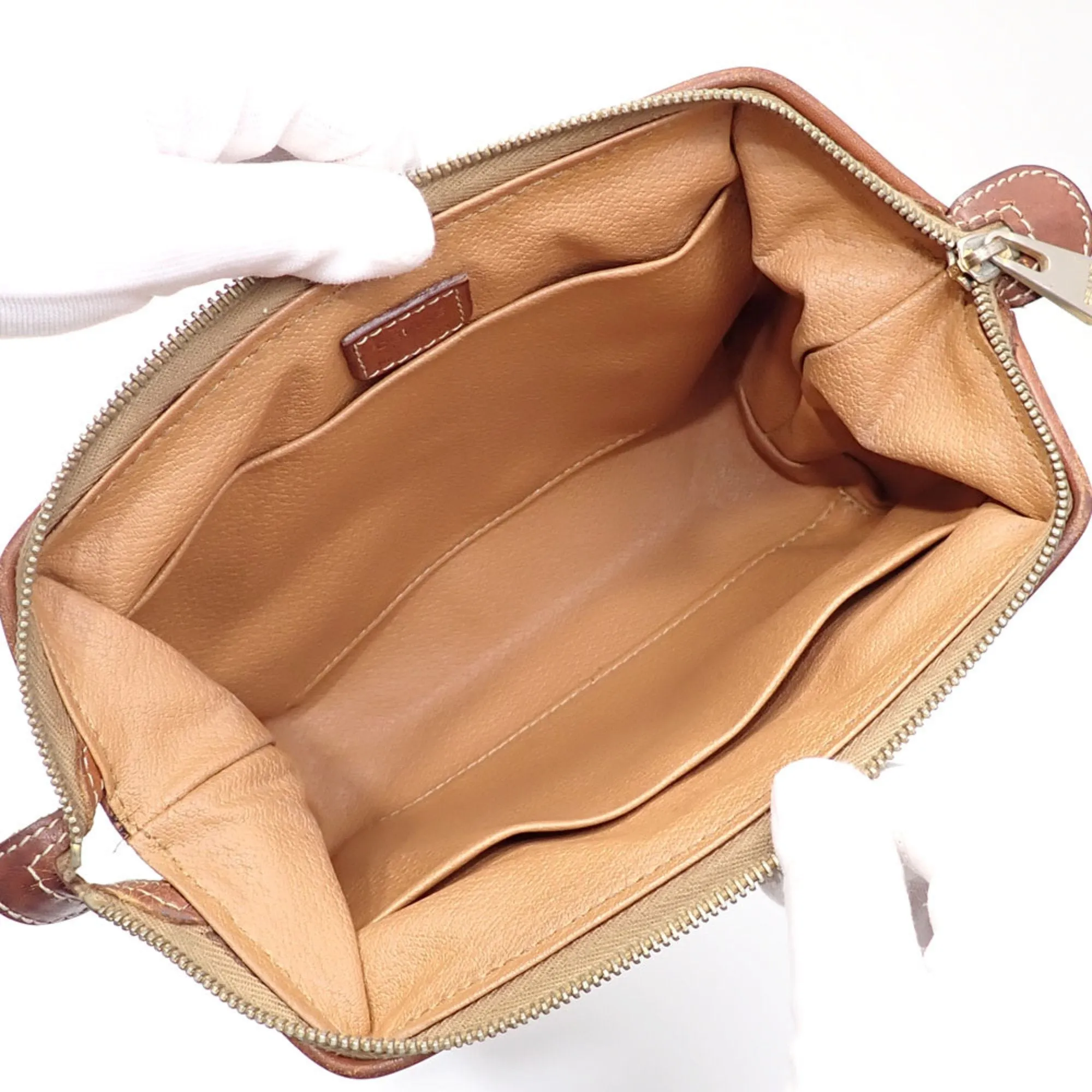 Celine Leather Pvc Pouch (Pre-Owned)