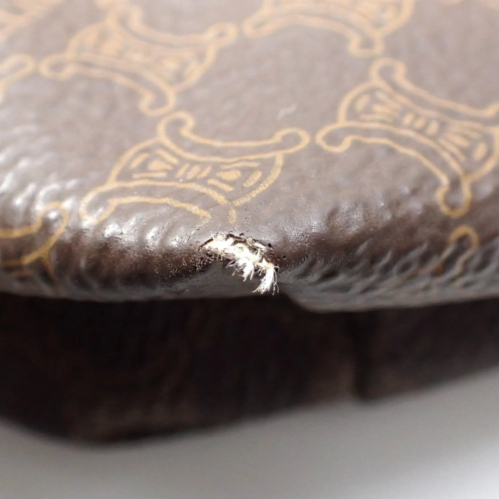 Celine Leather Pvc Pouch (Pre-Owned)
