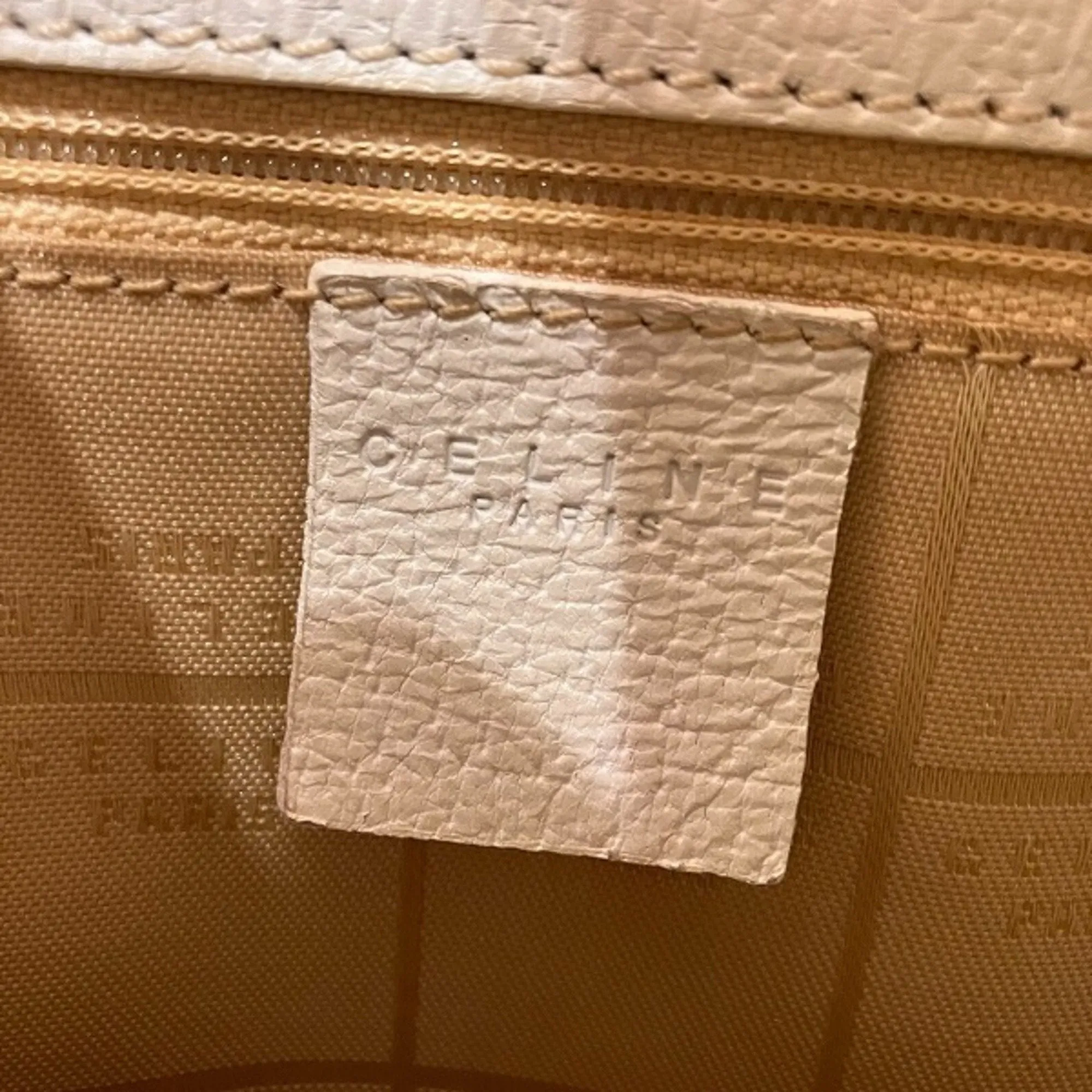 Celine Leather Tote Bag (Pre-Owned)