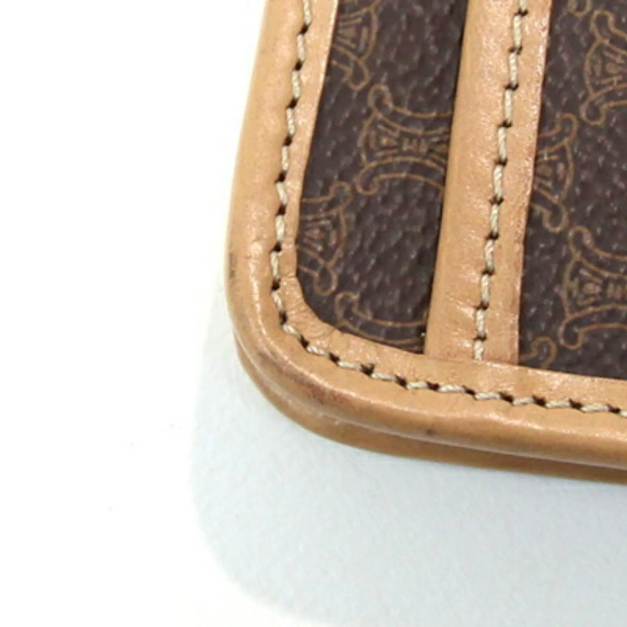 Celine Macadam  Pvc Clutch Bag Pouch (Pre-Owned)
