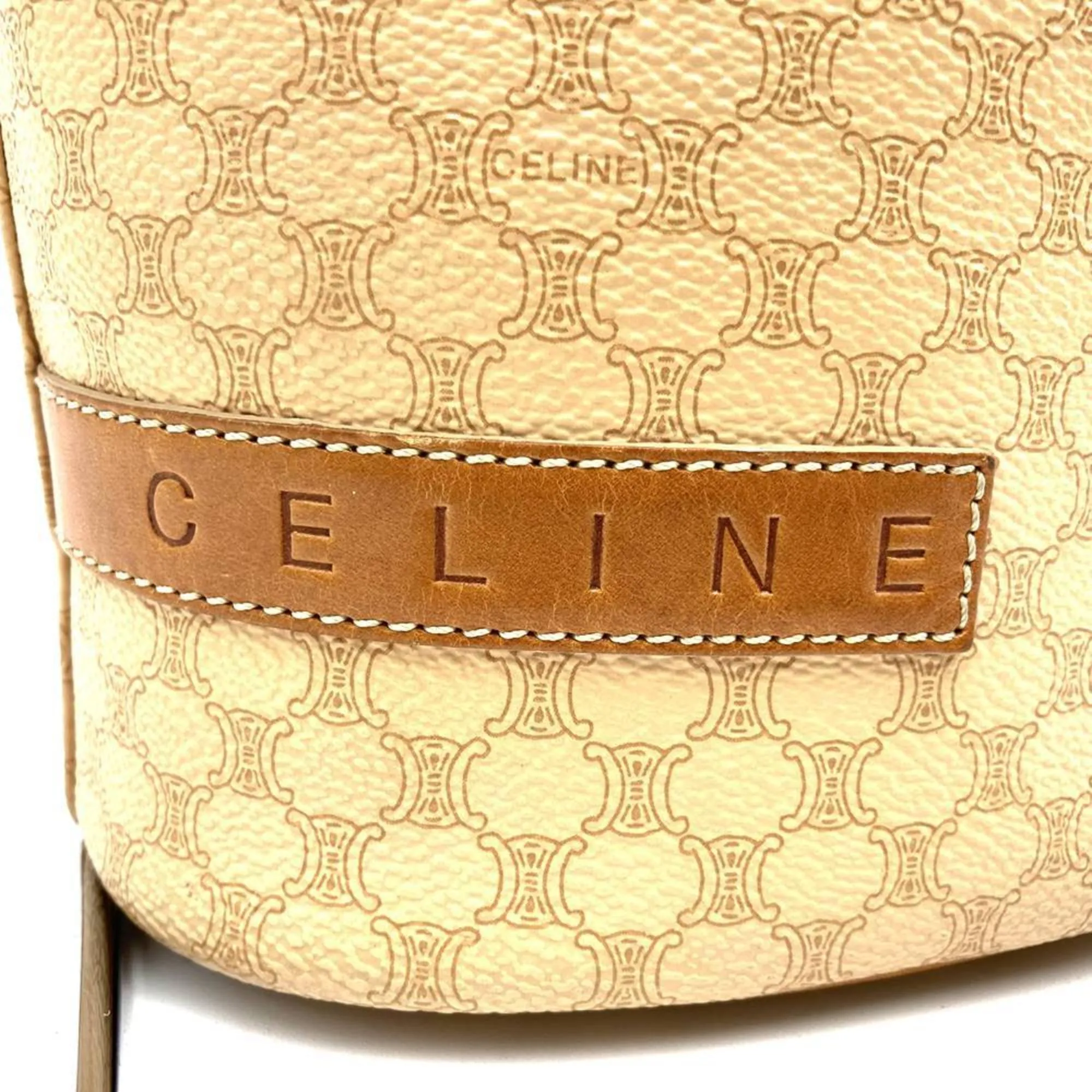 Celine Macadam Pvc Handbag (Pre-Owned)