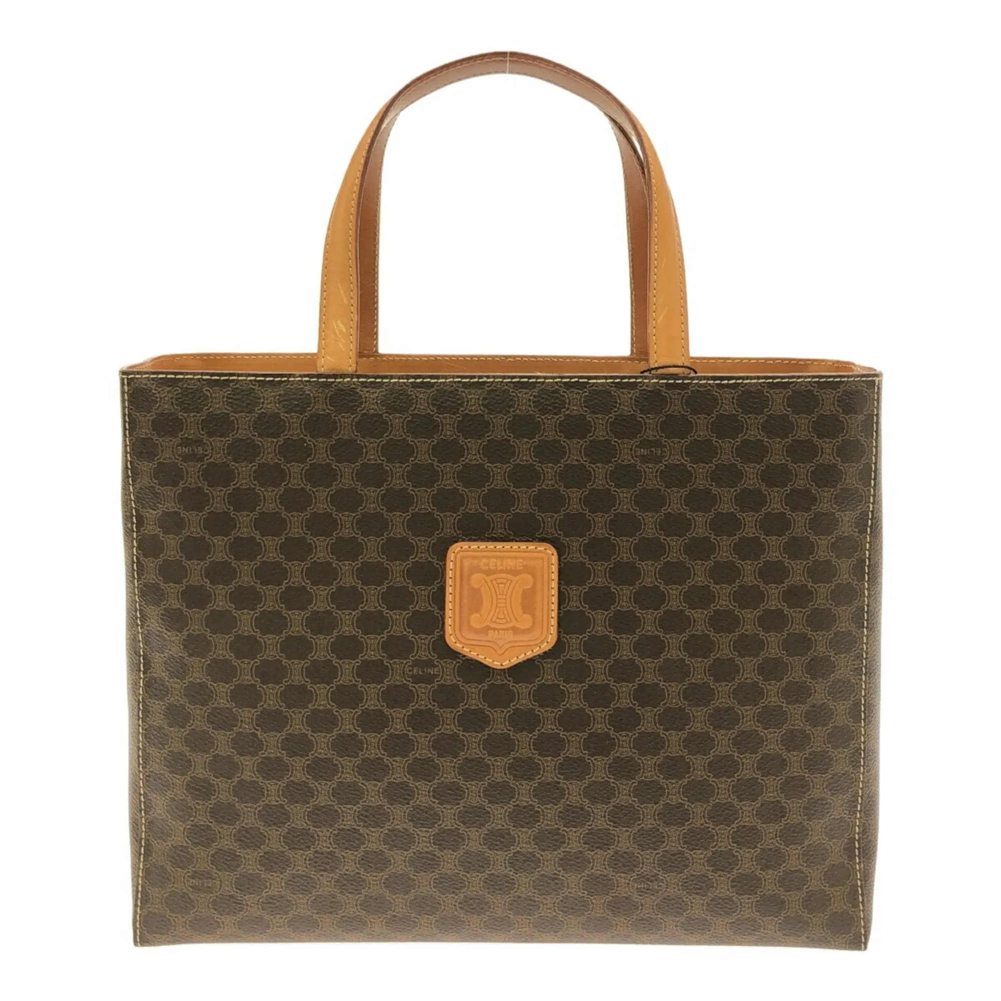 Celine Macadam Pvc Handbag (Pre-Owned)