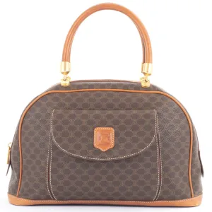 Celine Macadam Pvc Leather Handbag (Pre-Owned)