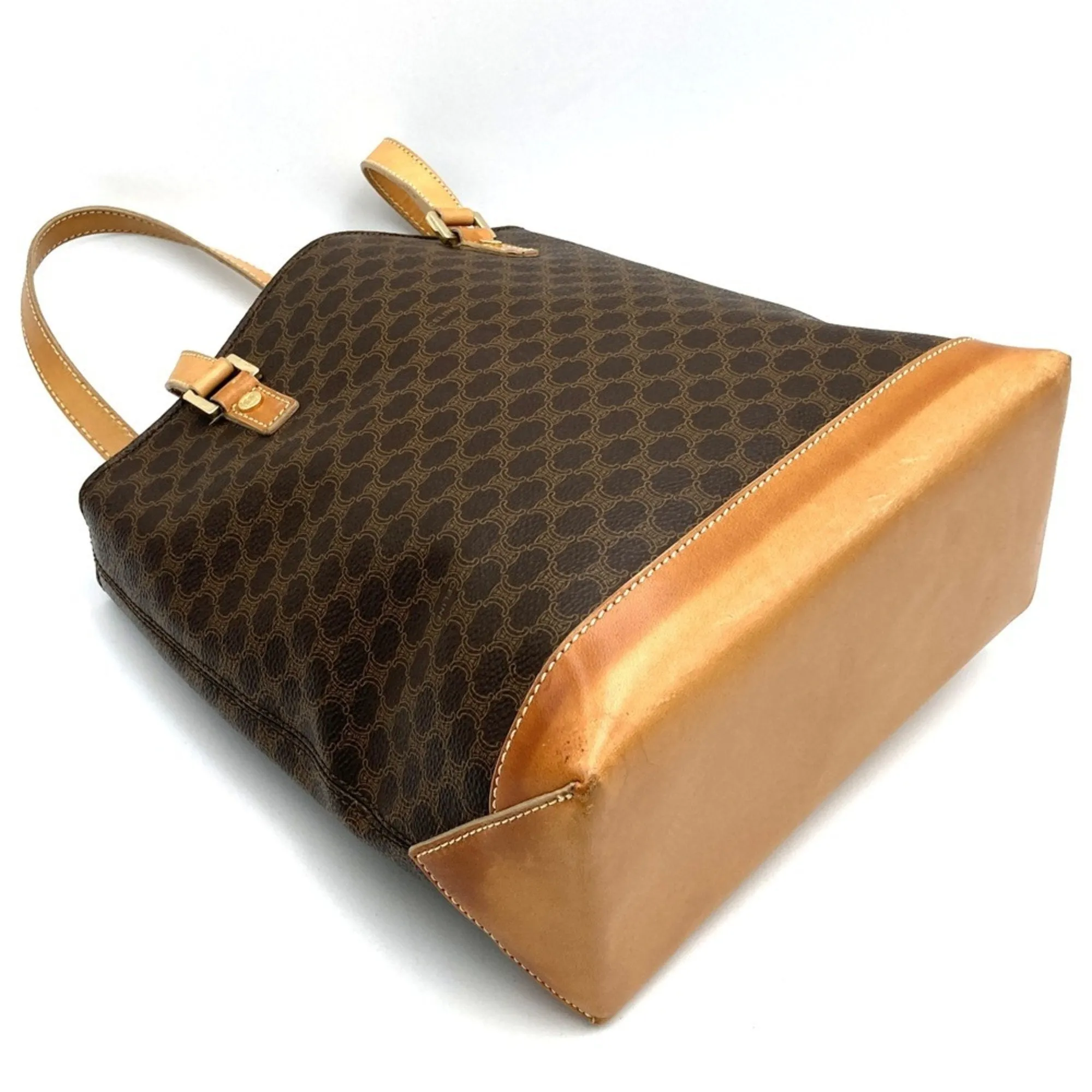 Celine Macadam Pvc Leather Handbag (Pre-Owned)