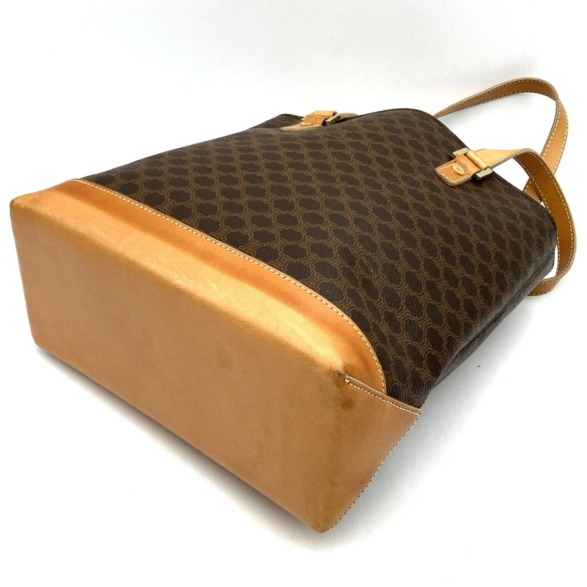 Celine Macadam Pvc Leather Handbag (Pre-Owned)