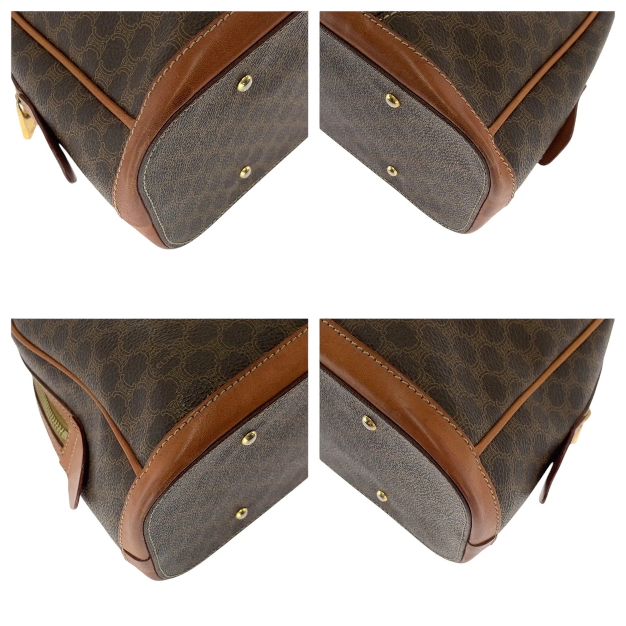 Celine Pvc Boston Bag Handbag (Pre-Owned)