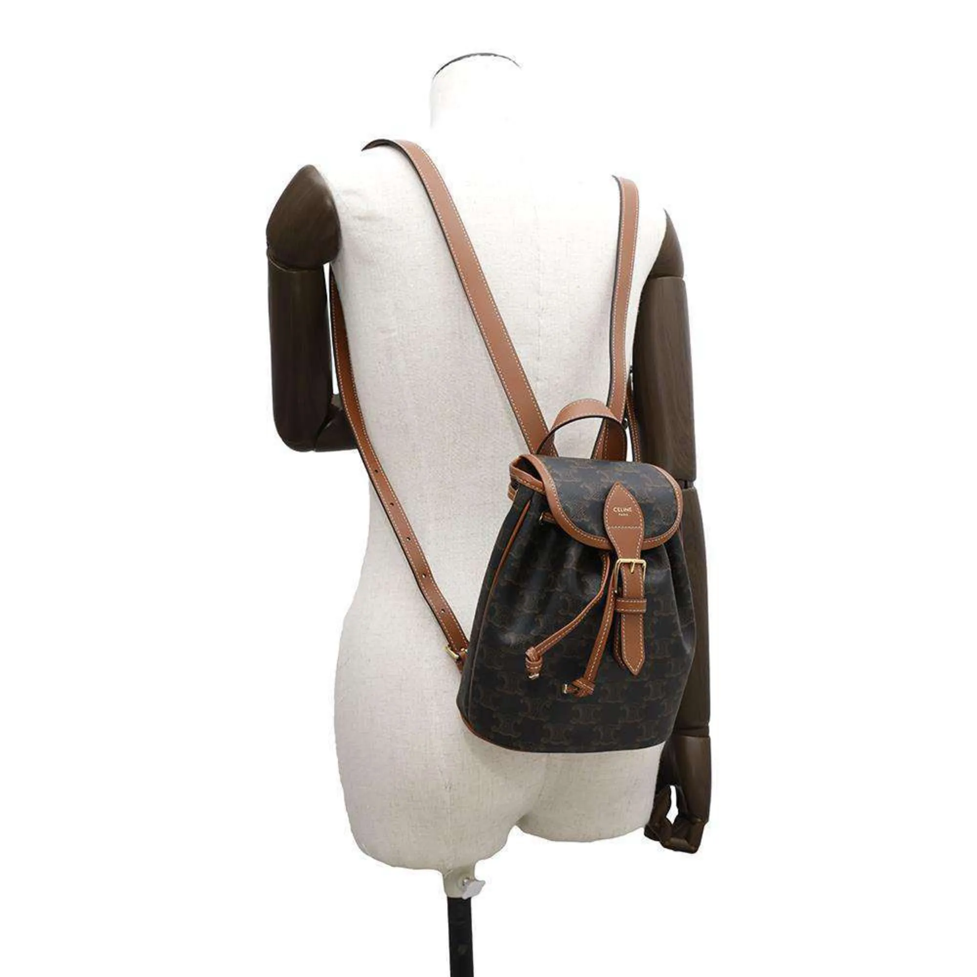 Celine Pvc Leather Backpack (Pre-Owned)