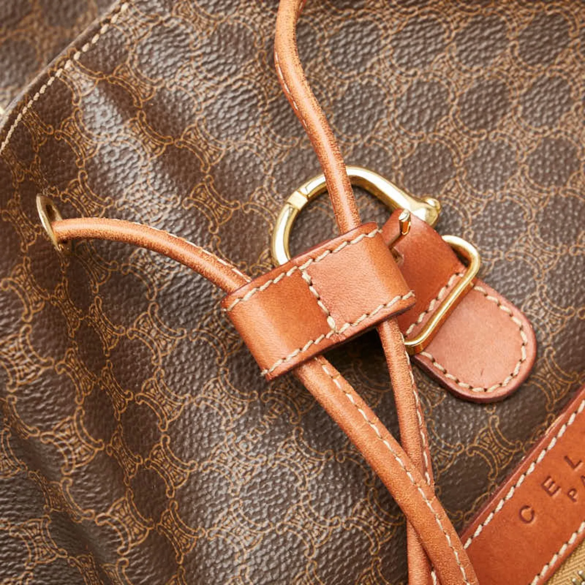 Celine Pvc Leather Backpack (Pre-Owned)