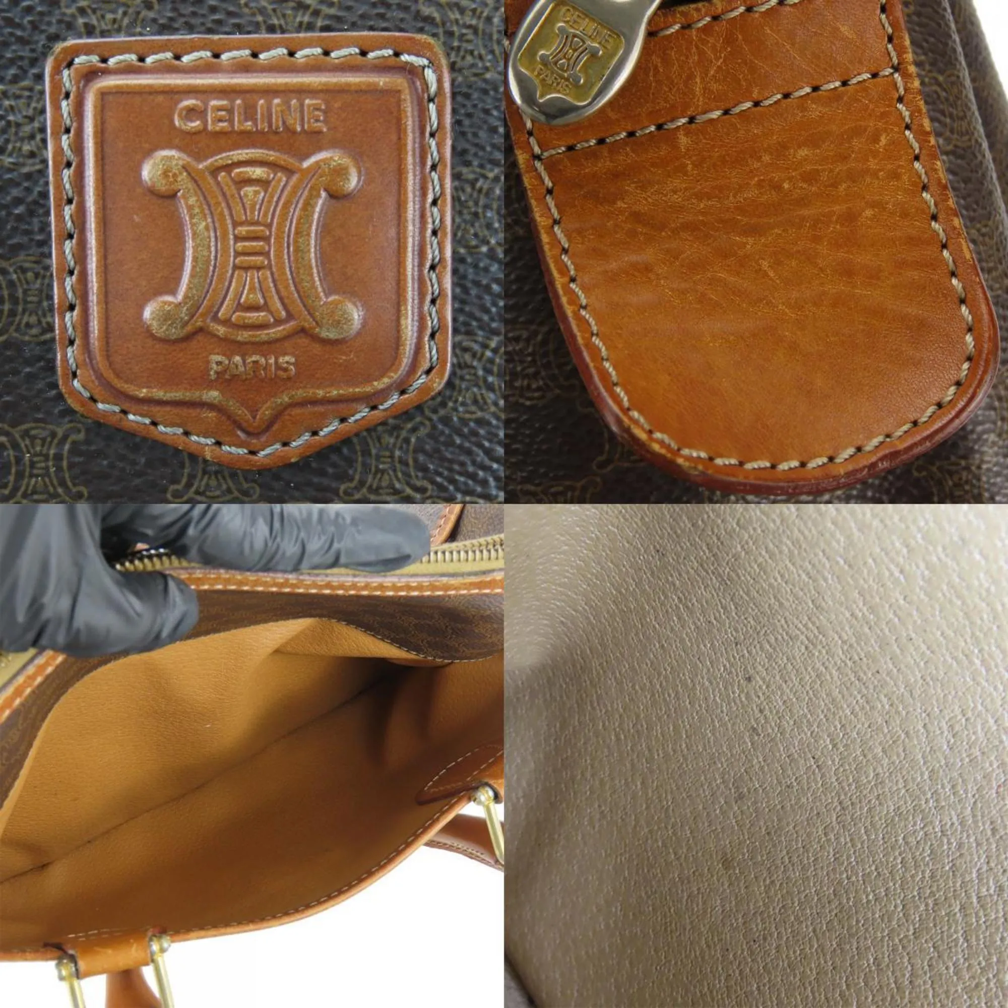 Celine Pvc Leather Handbag (Pre-Owned)