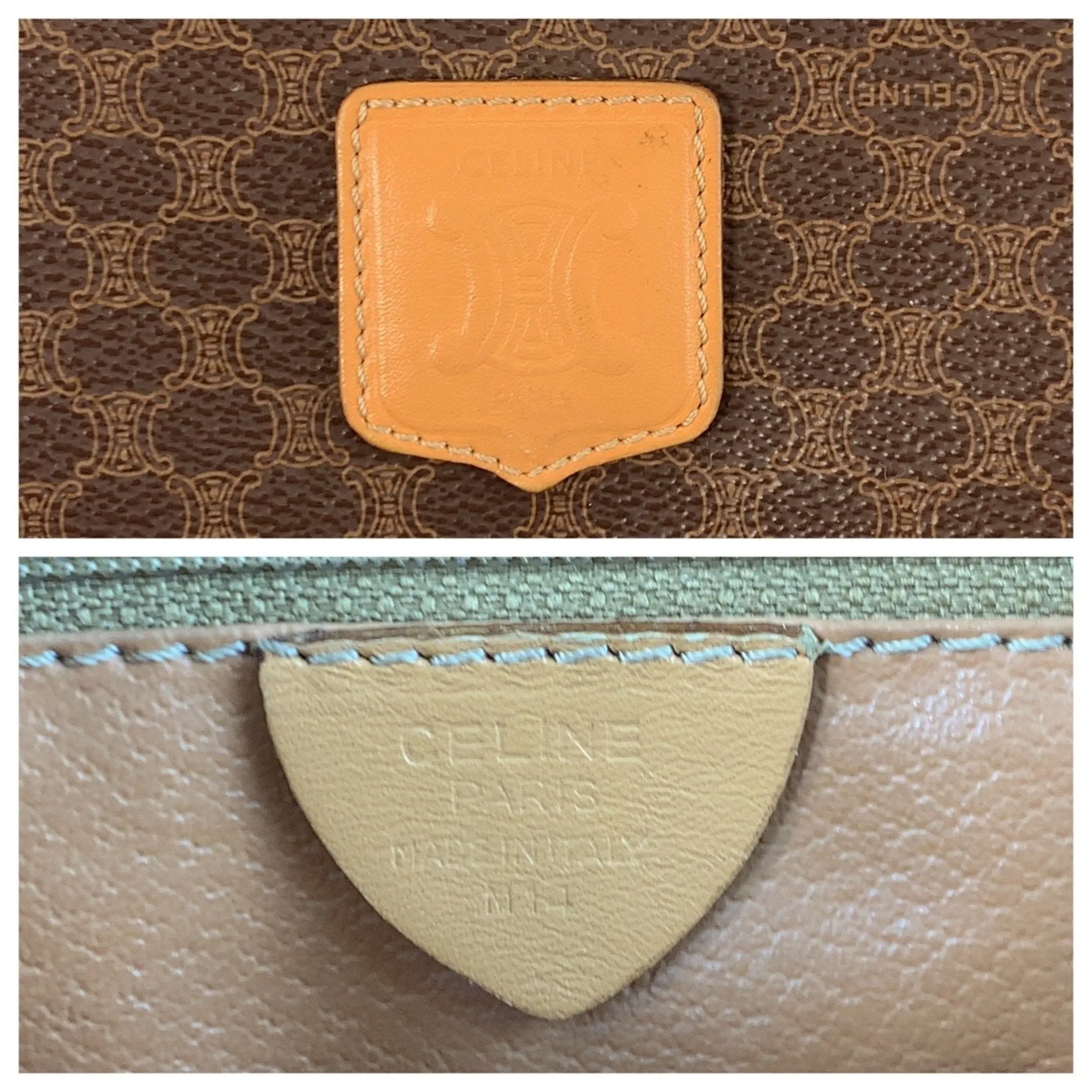 Celine Pvc Leather Handbag (Pre-Owned)