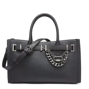 Cerise Leather Satchel