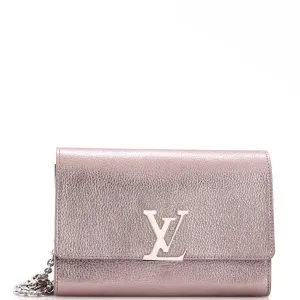 Chain Louise Clutch Leather GM