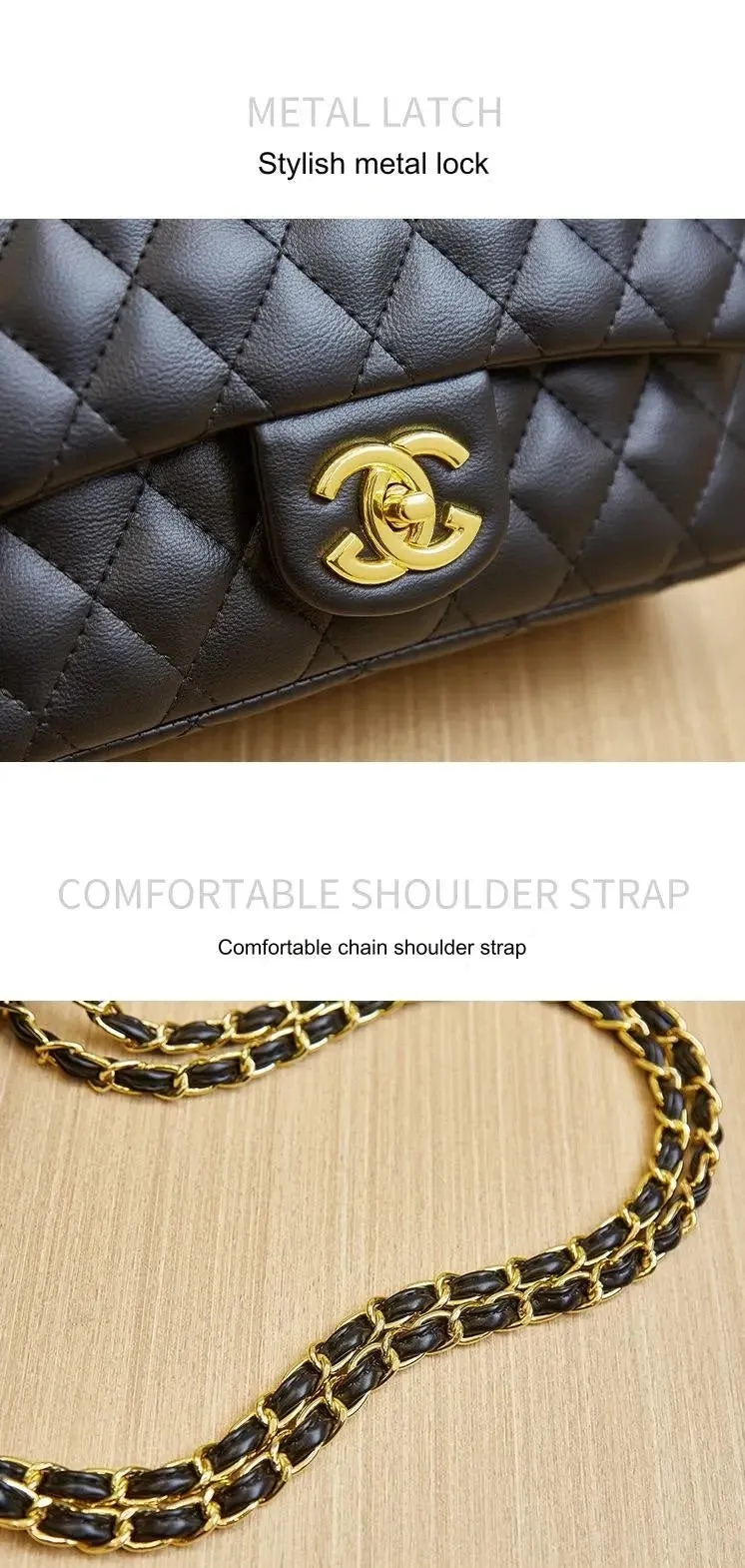 Chanel Brand Orignal Replica Classic Medium 4485