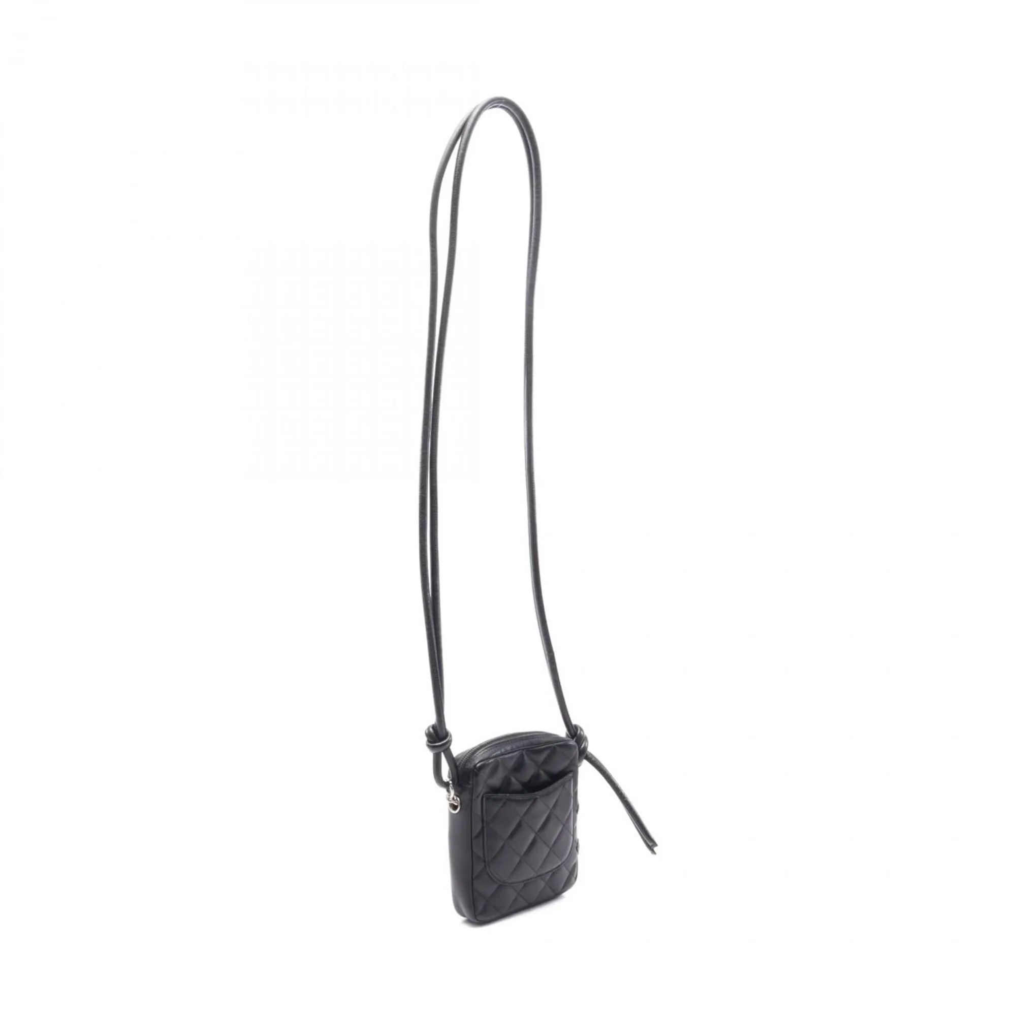 Chanel Cambon Line Leather Clutch Bag (Pre-Owned)