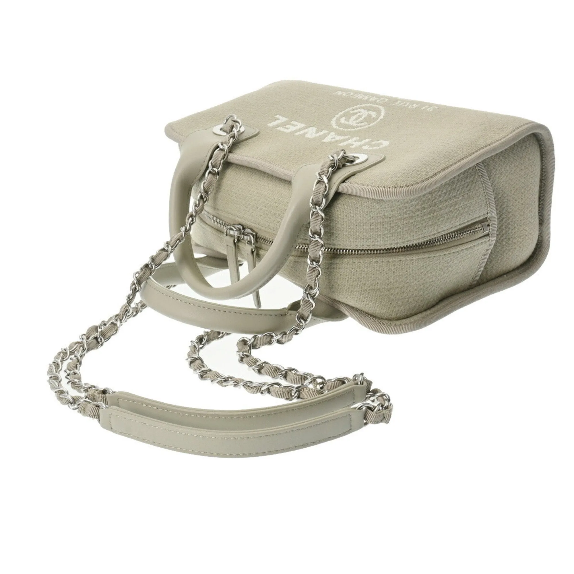 Chanel Canvas Handbag (Pre-Owned)