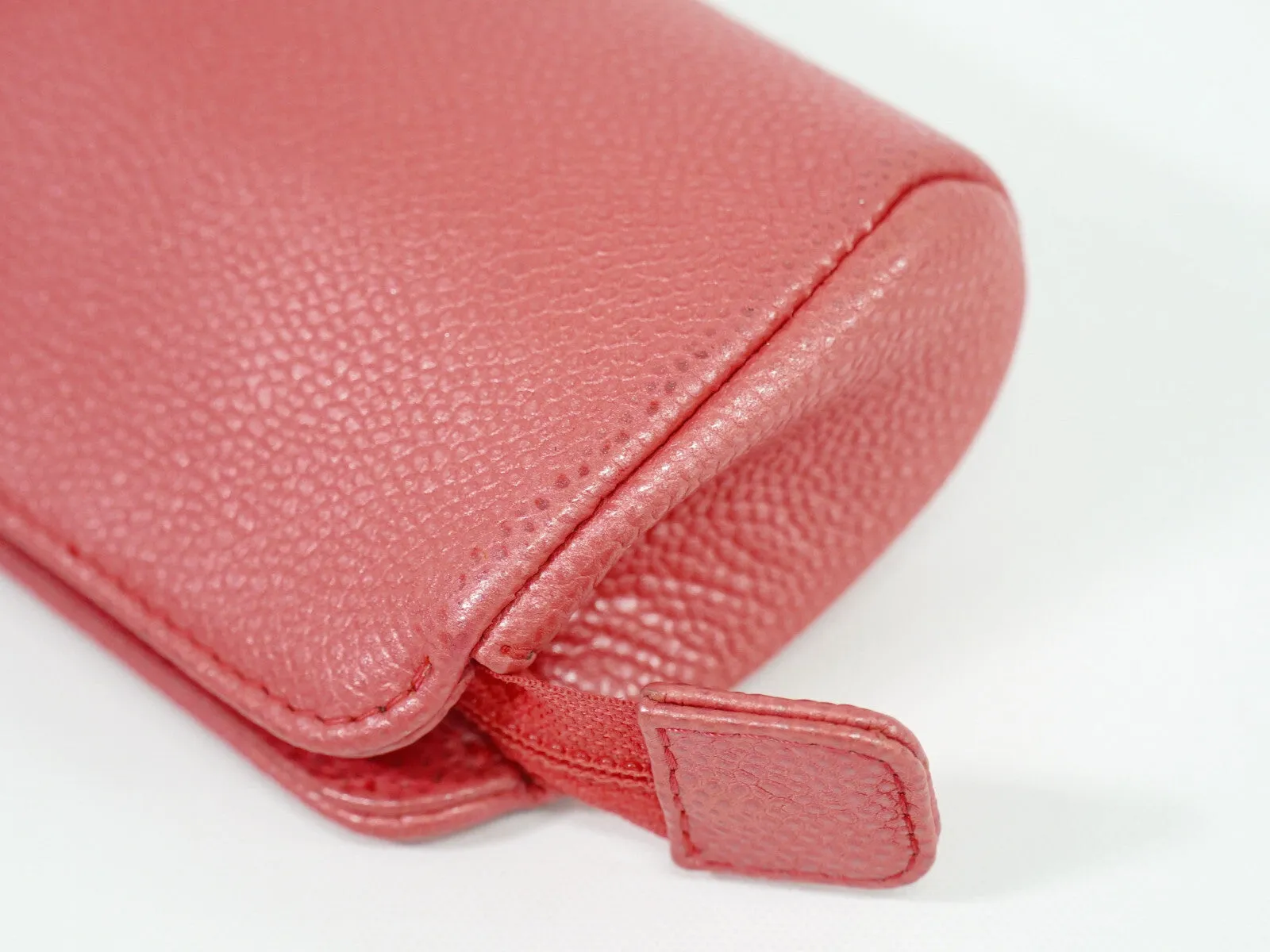 Chanel Cc Leather Clutch Bag (Pre-Owned)