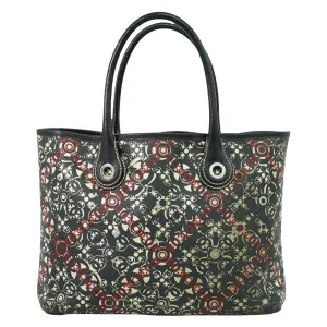 Chanel Cc Leather Tote Bag (Pre-Owned)