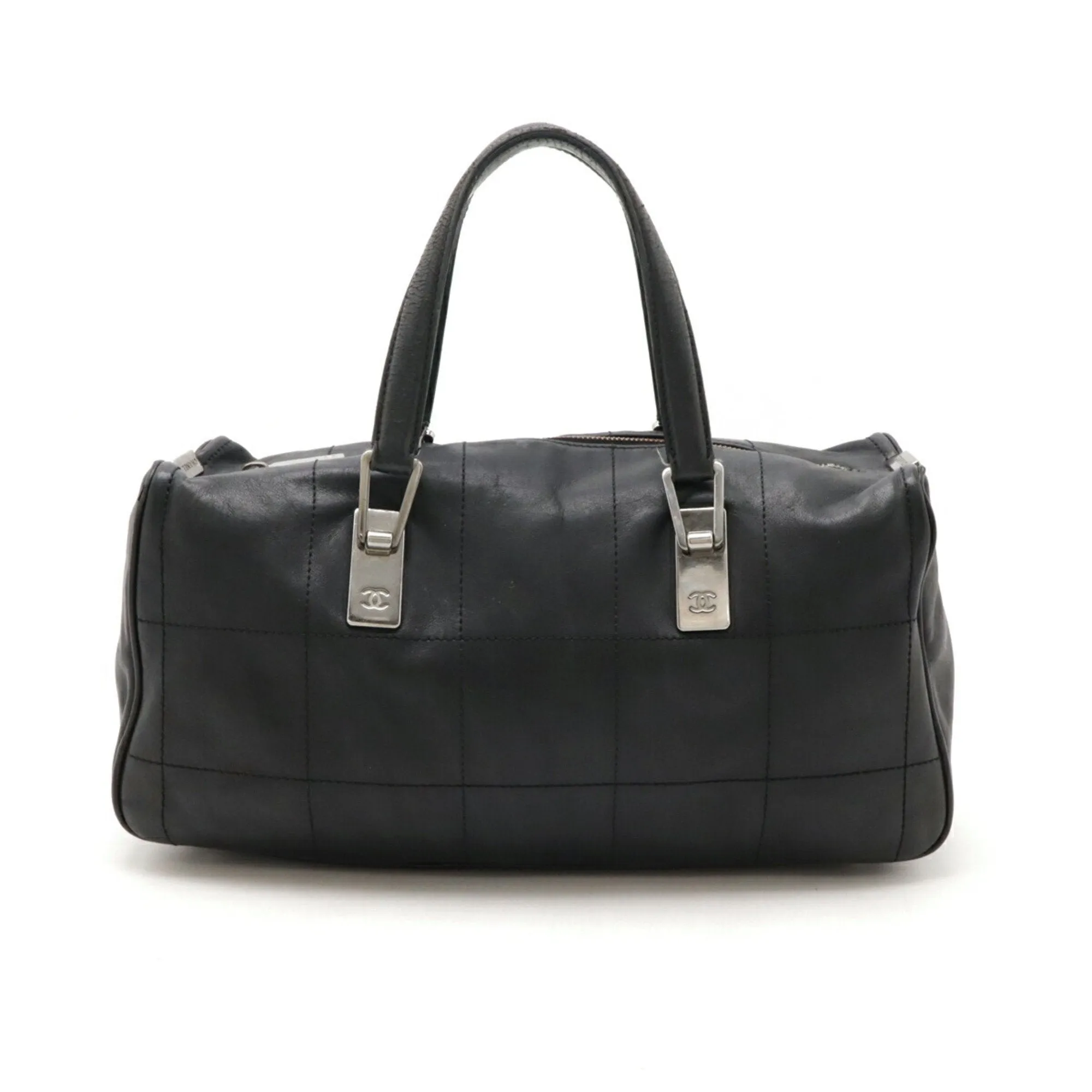 Chanel Chocolate Bar Leather Handbag (Pre-Owned)